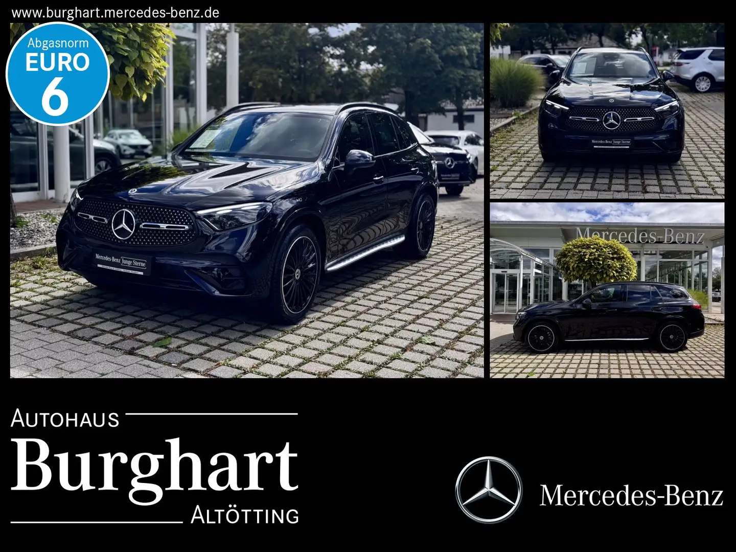 Mercedes-Benz GLC 300 GLC 300 4M AMG Line Advanced Plus/Navi/Autom. Schwarz - 1