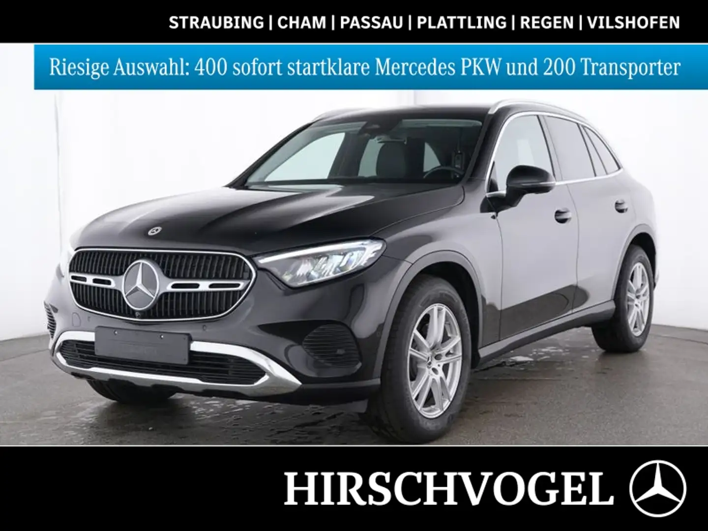 Mercedes-Benz GLC 220 d 4M AVANTGARDE+AHK+Memory+MBUX+Navi-Pr. Schwarz - 1