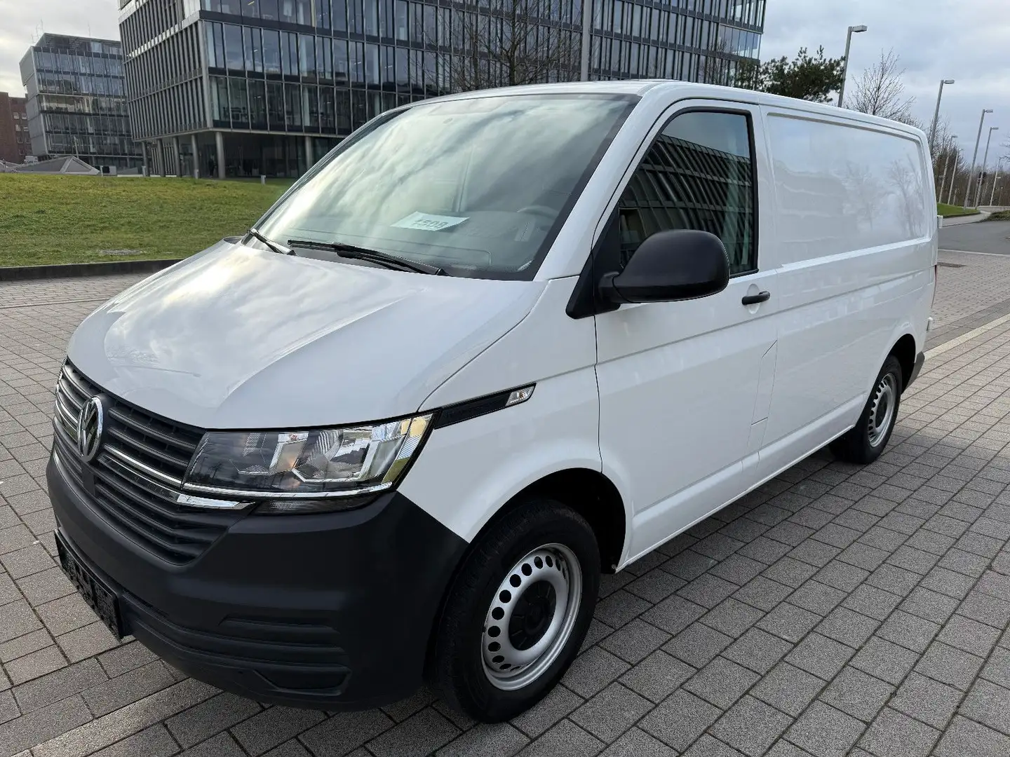 Volkswagen T6 Transporter T6 T6.1 Transporter Kasten EcoProfi FWD + AHK + Blanc - 1