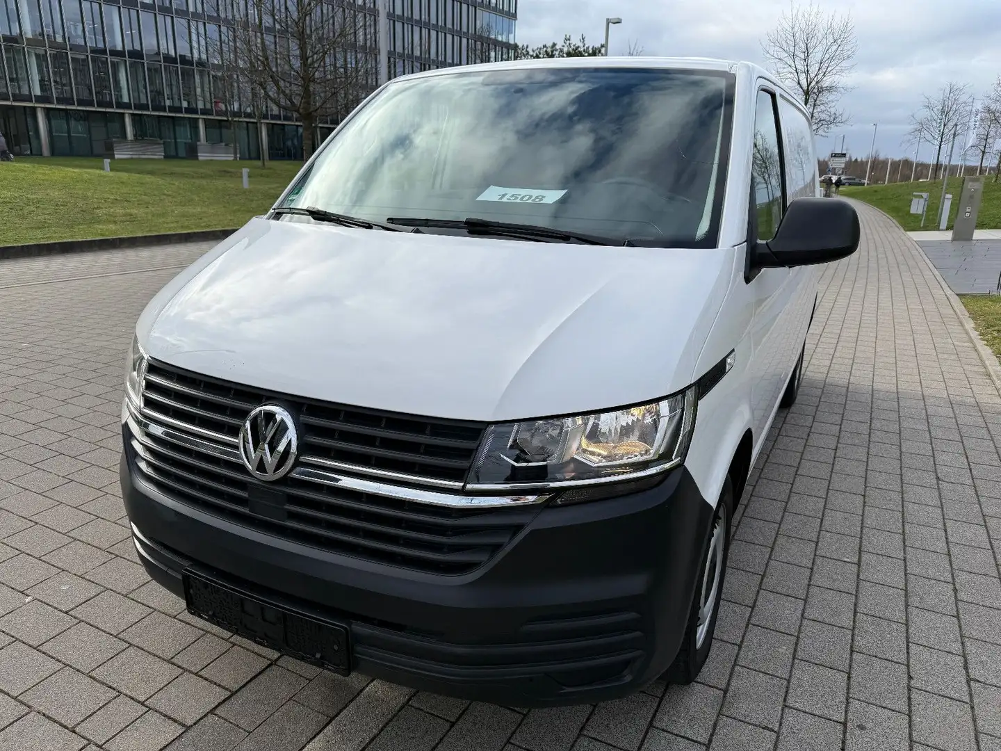 Volkswagen T6 Transporter T6 T6.1 Transporter Kasten EcoProfi FWD + AHK + Blanc - 2