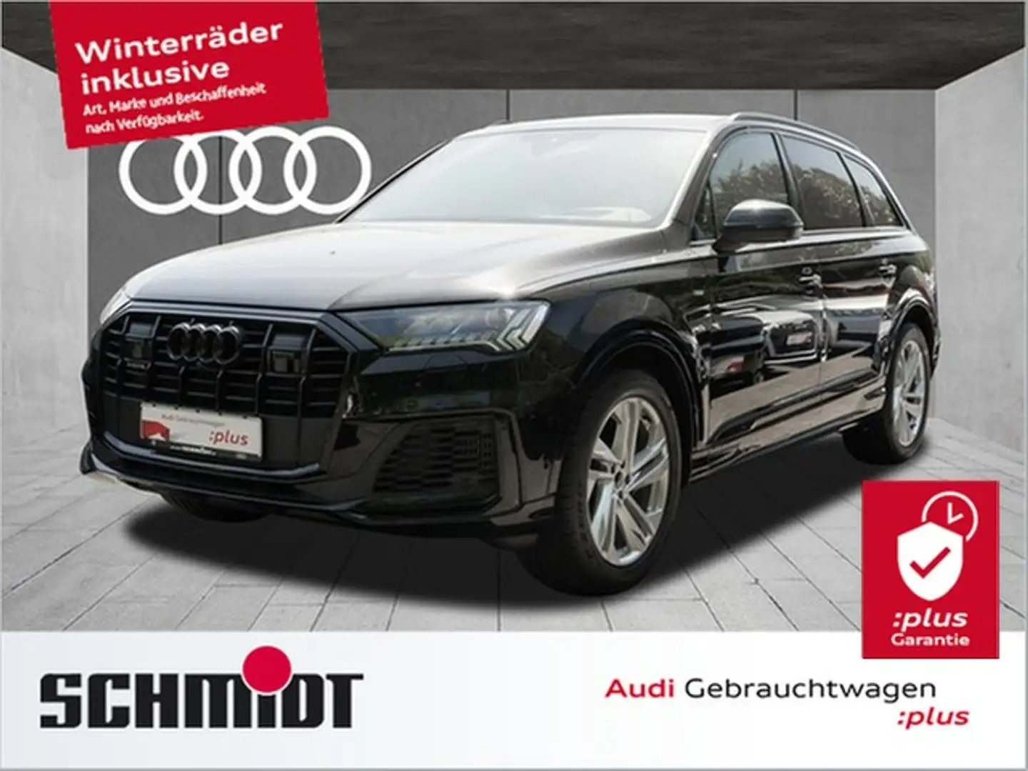 Audi Q7 55 TFSI quattro S line ACC HuD Pano AHK Matrix ... Schwarz - 1