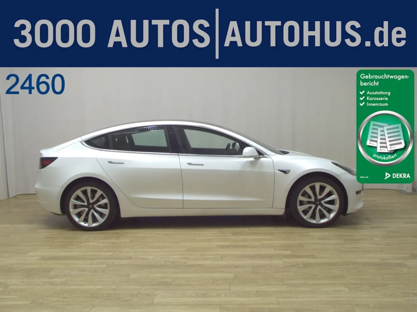 Tesla Model 3 Leder Navi LED PDC Weiß - 1