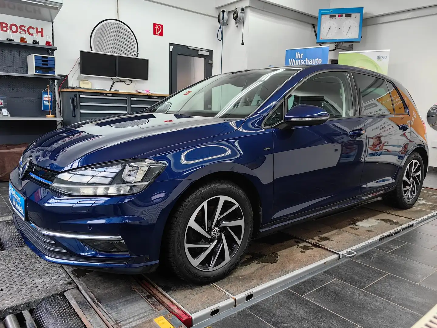 Volkswagen Golf 7 Join BMT 1.5 16V TSI ACT*Navi*Shzg*So+Wi* Blau - 2