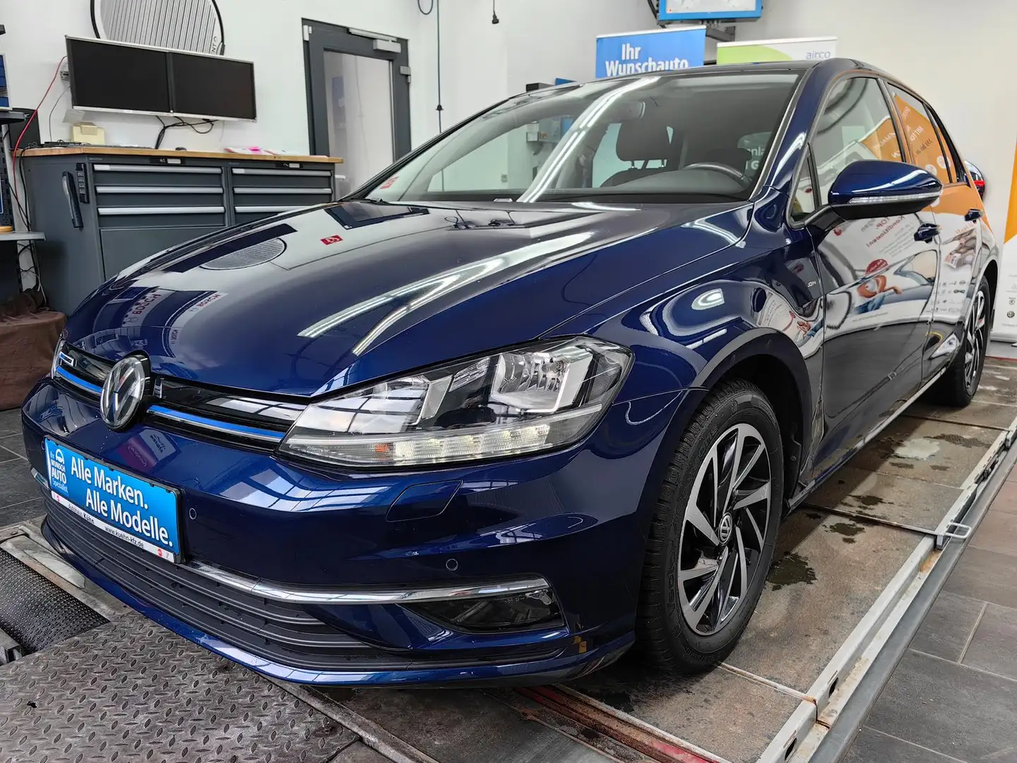 Volkswagen Golf 7 Join BMT 1.5 16V TSI ACT*Navi*Shzg*So+Wi* Blau - 1