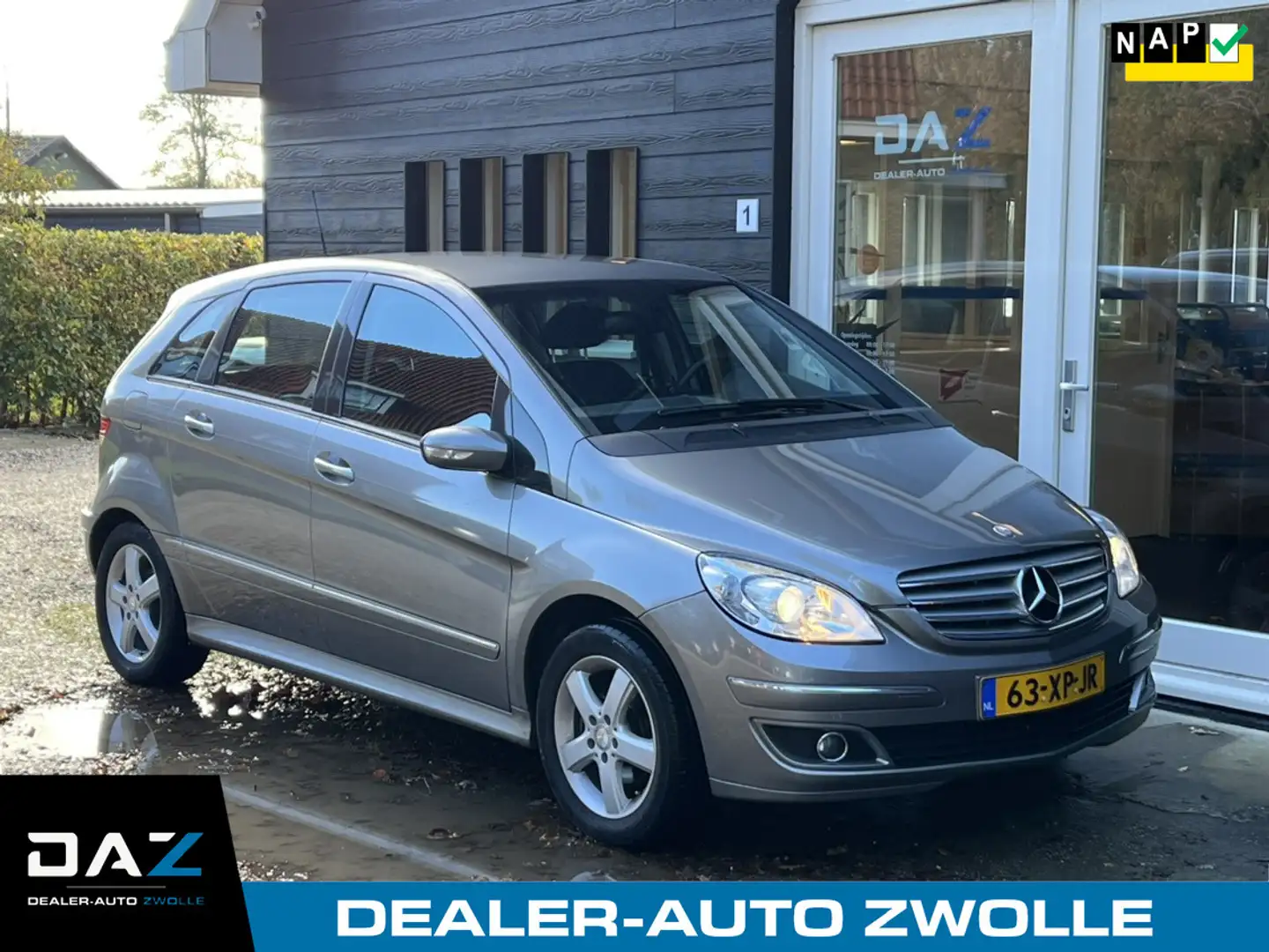 Mercedes-Benz B 170 Airco/Cruise/1e Eigenaar/ 81.000km!! Grijs - 1
