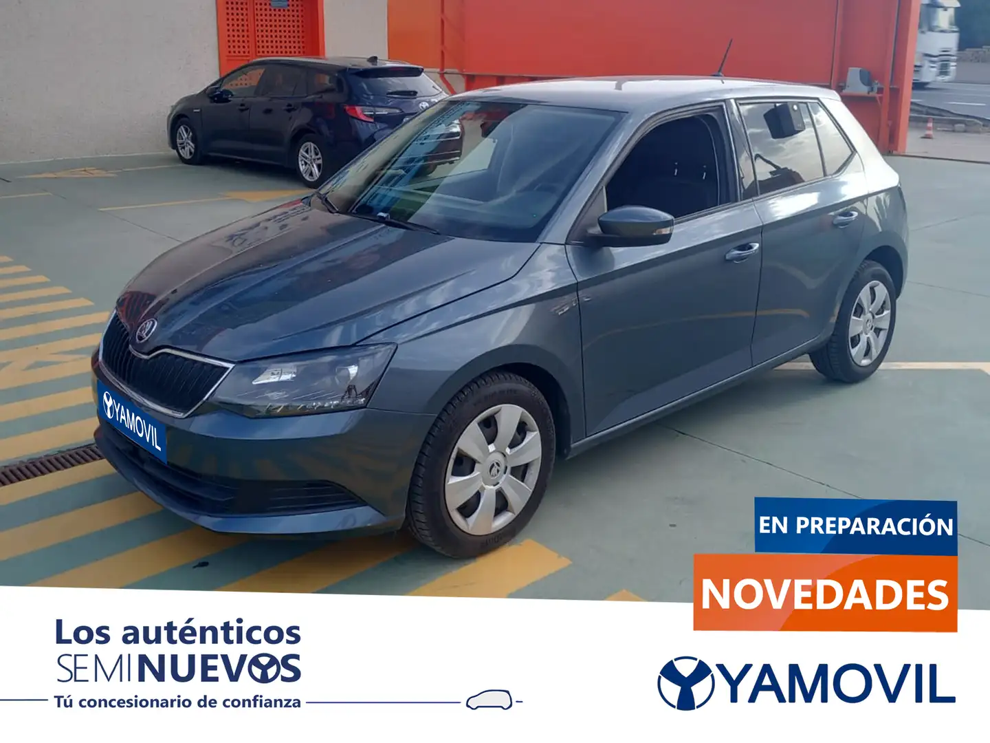Skoda Fabia 1.2 TSI Ambition 66kW Gris - 1