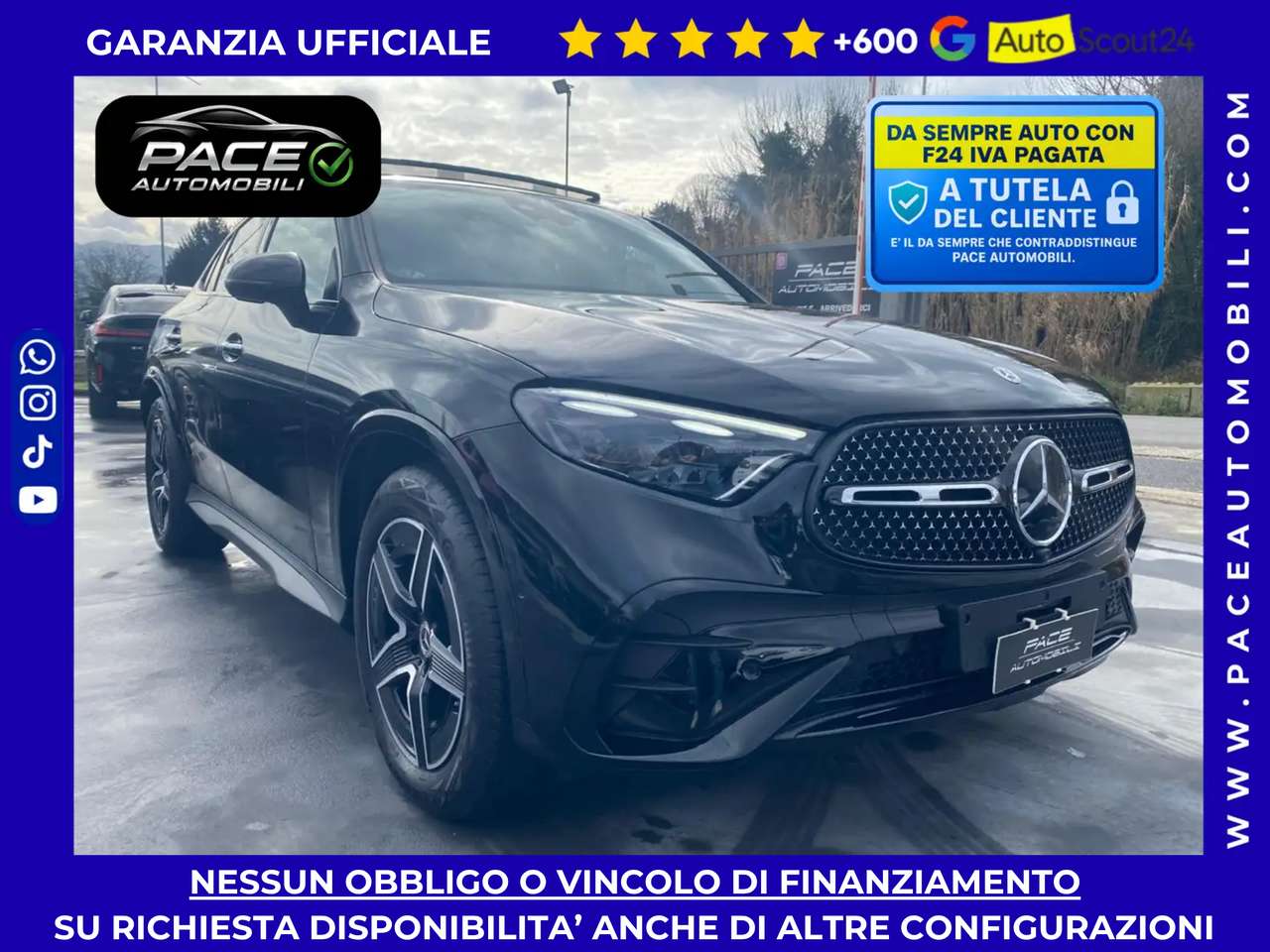 Mercedes-Benz GLC 220 D 4M PREMIUM AMG NIGHT PACK 360 WIDE SCREEN 20"