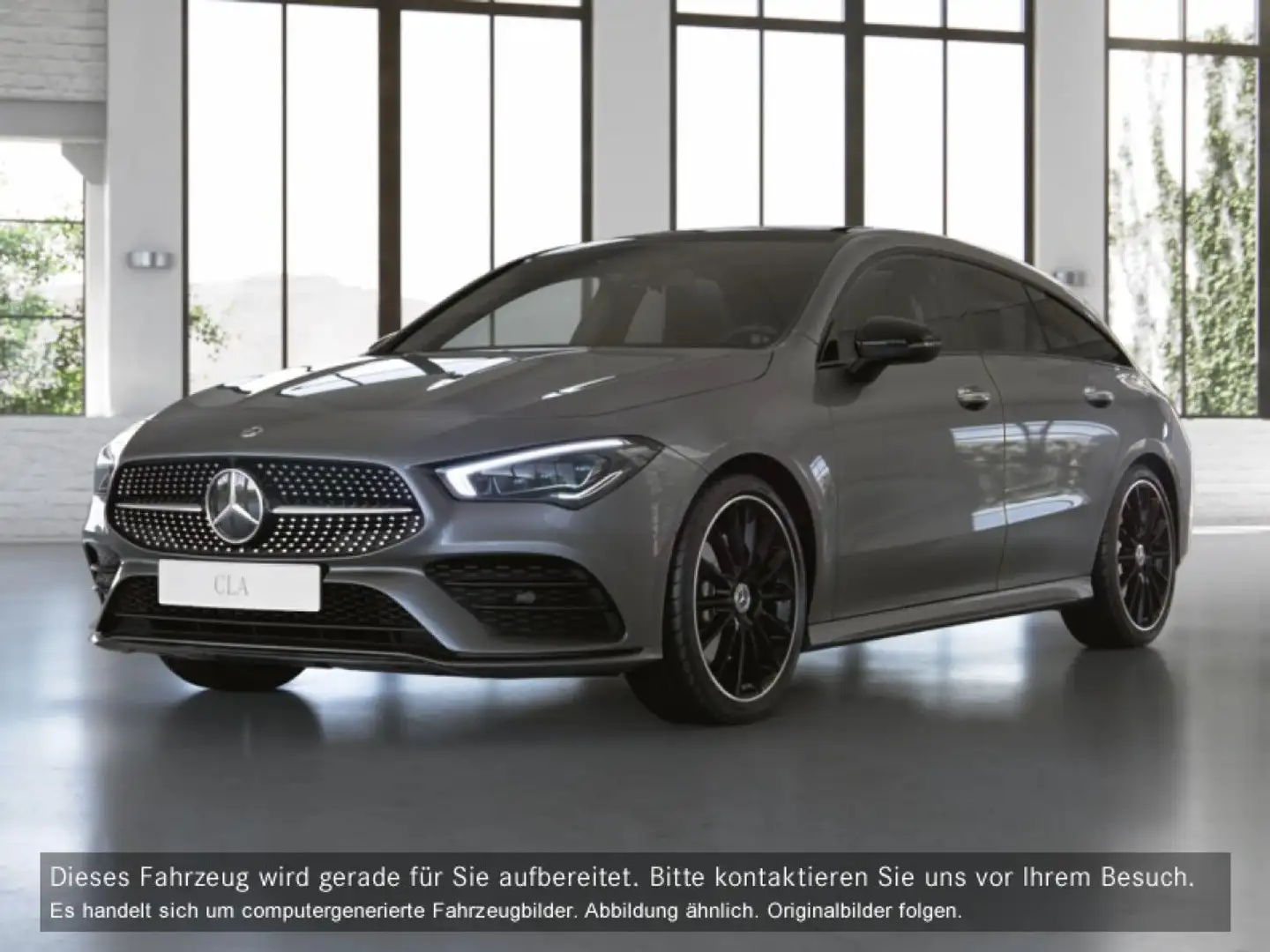 Mercedes-Benz CLA 250 e SB AMG 360° Pano Multibeam AHK Night PTS Grau - 2