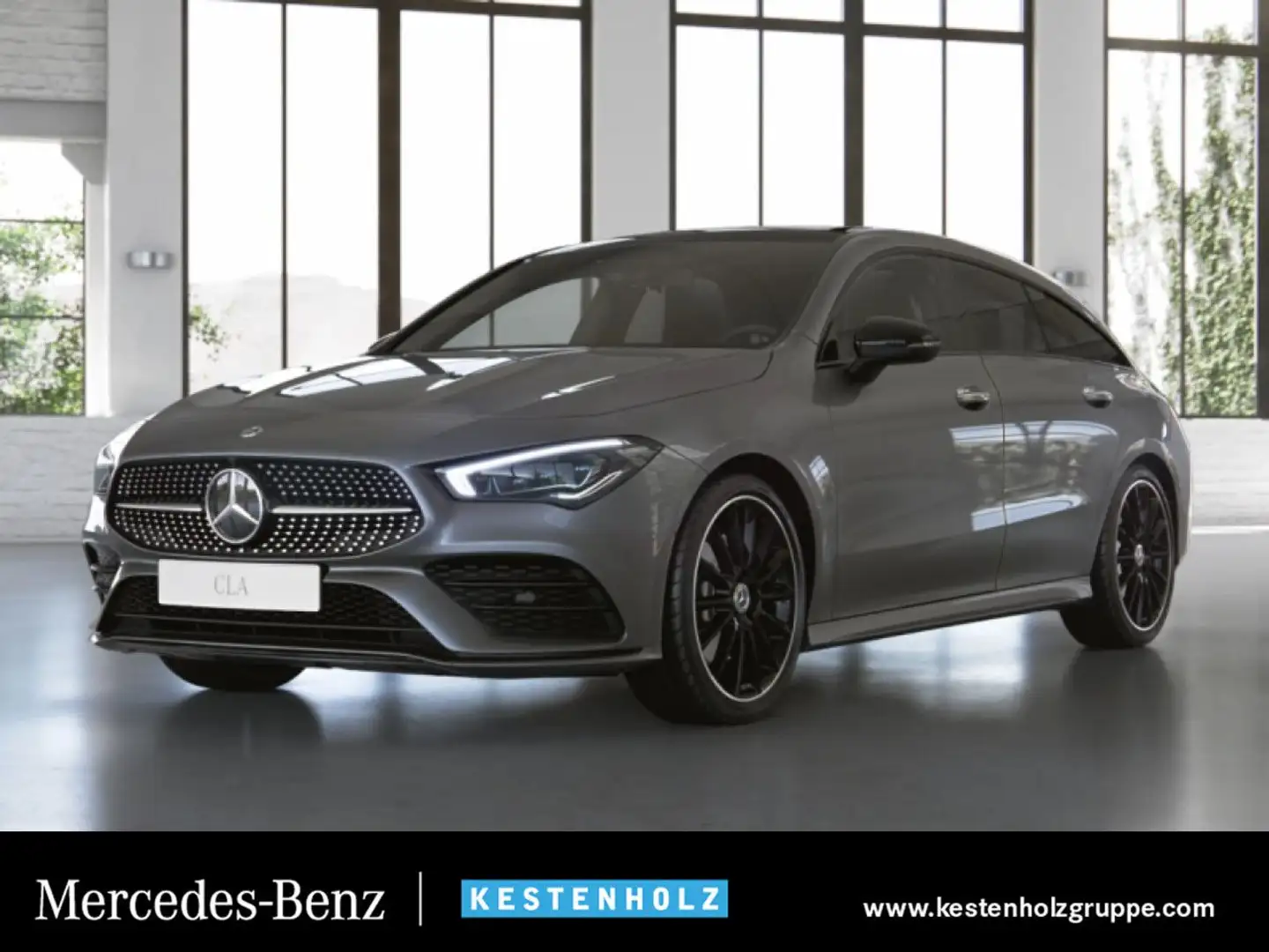 Mercedes-Benz CLA 250 e SB AMG 360° Pano Multibeam AHK Night PTS Grau - 1
