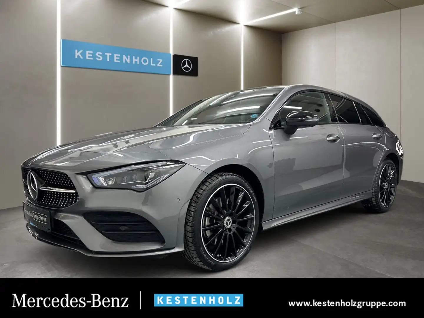 Mercedes-Benz CLA 250 e SB AMG Multibeam AHK Night Kamera PTS Grau - 1
