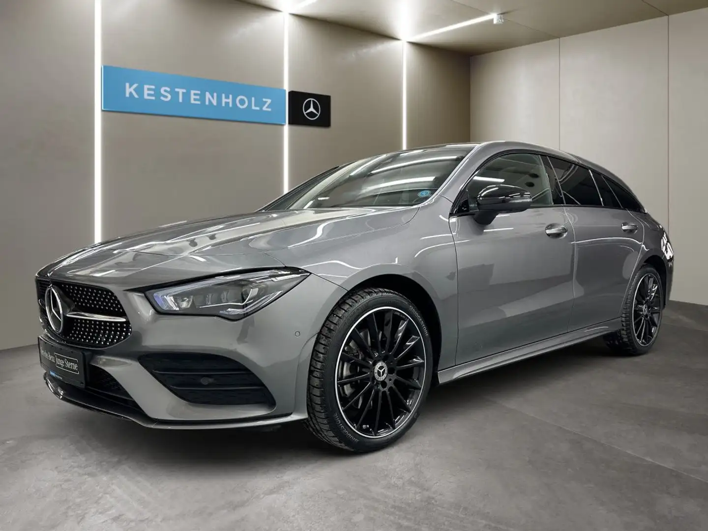 Mercedes-Benz CLA 250 e SB AMG Multibeam AHK Night Kamera PTS Grau - 2