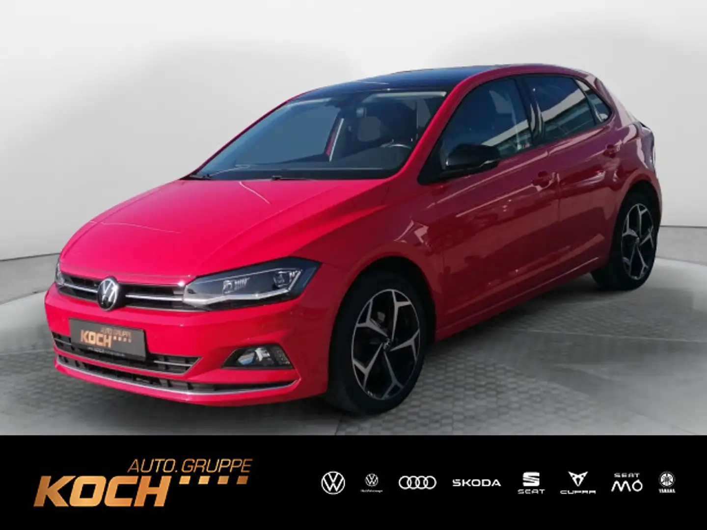 Volkswagen Polo 1.0TSI Highline LED ACC Rouge - 1