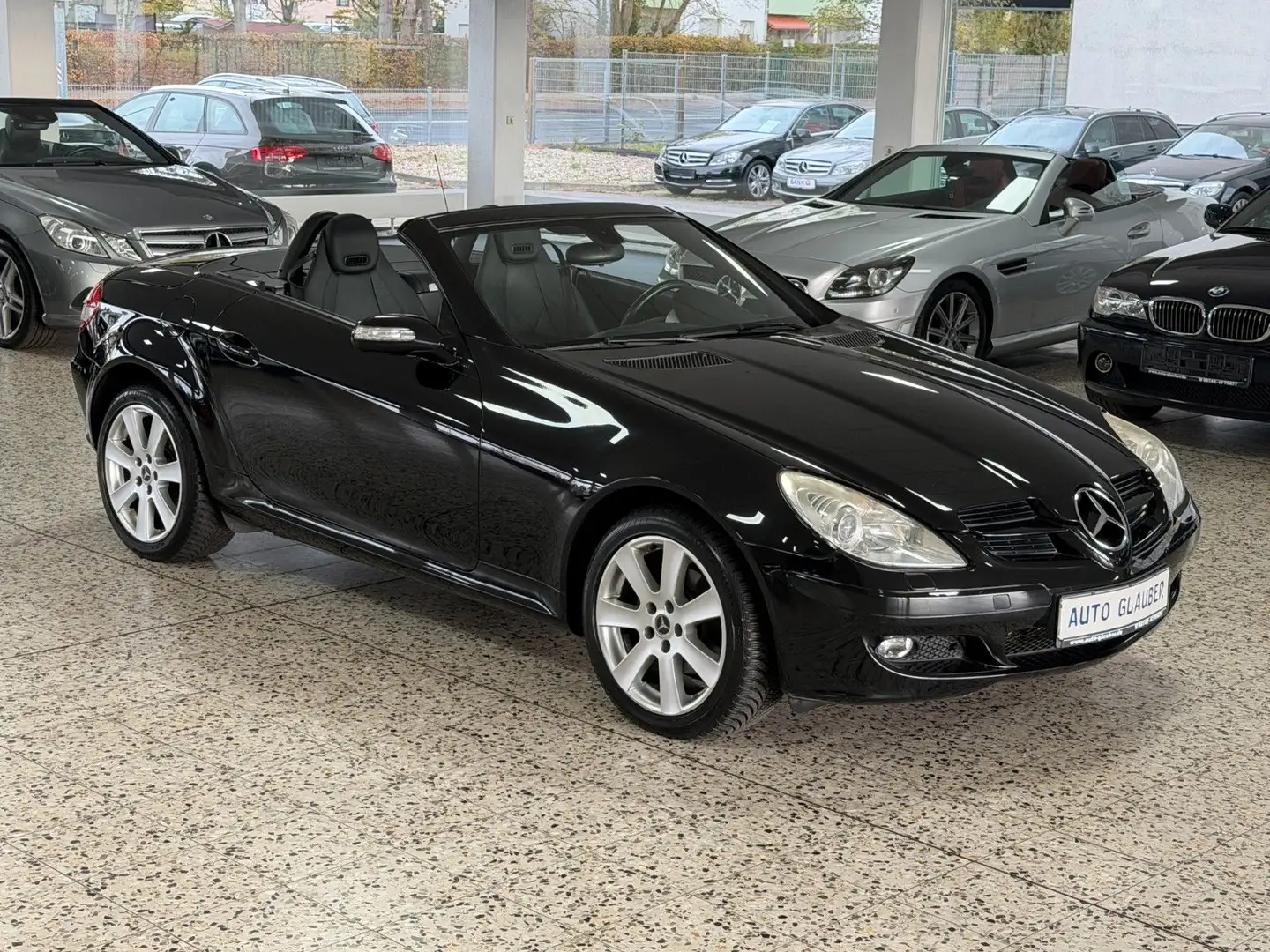 Mercedes-Benz SLK 200 Kompressor/Xenon/Leder/Airscarf/2.Hand Schwarz - 2