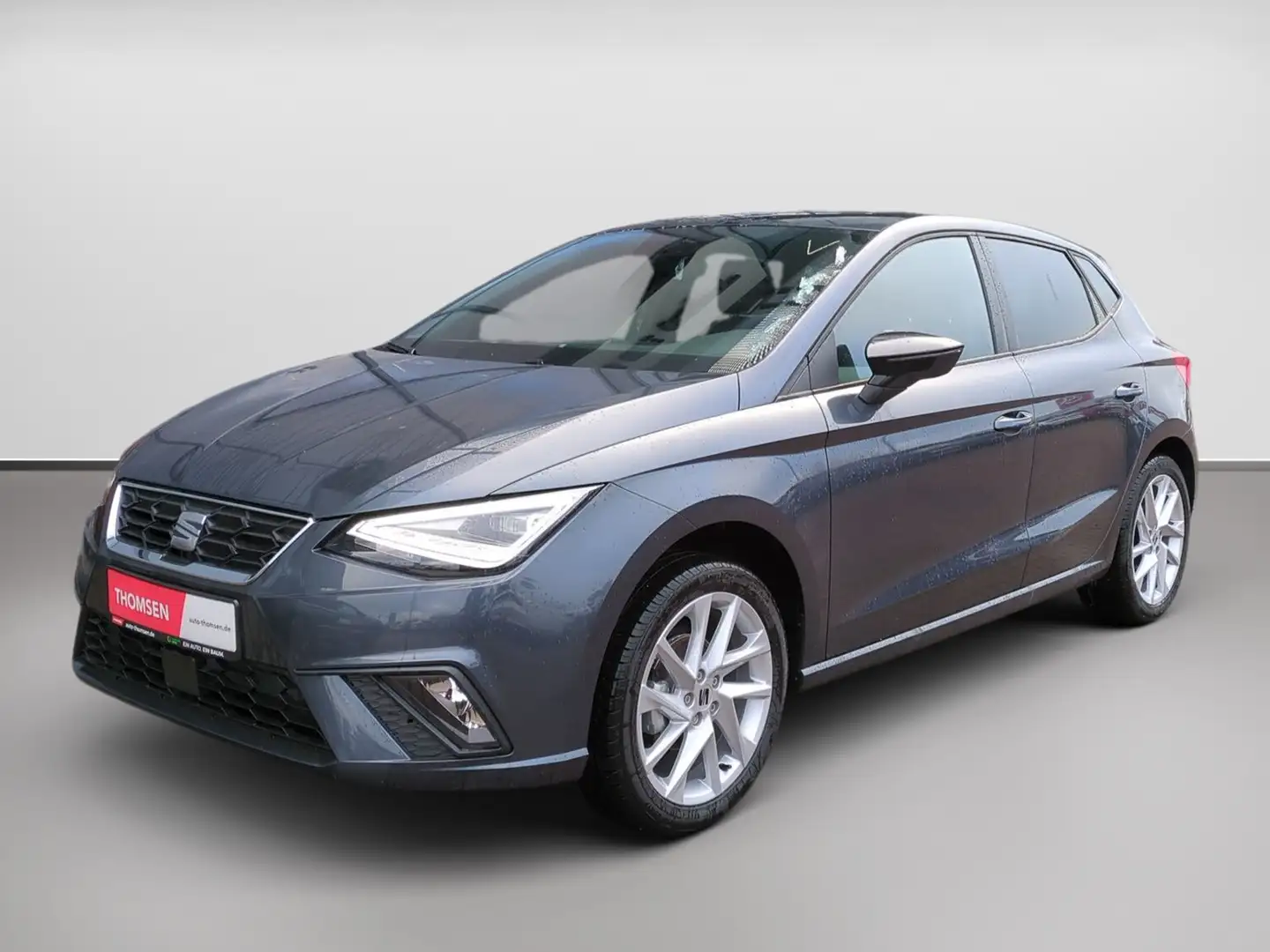 SEAT Ibiza 1.0 TSI FR Navi LED Winterp. PDC SHZ LM Grau - 2