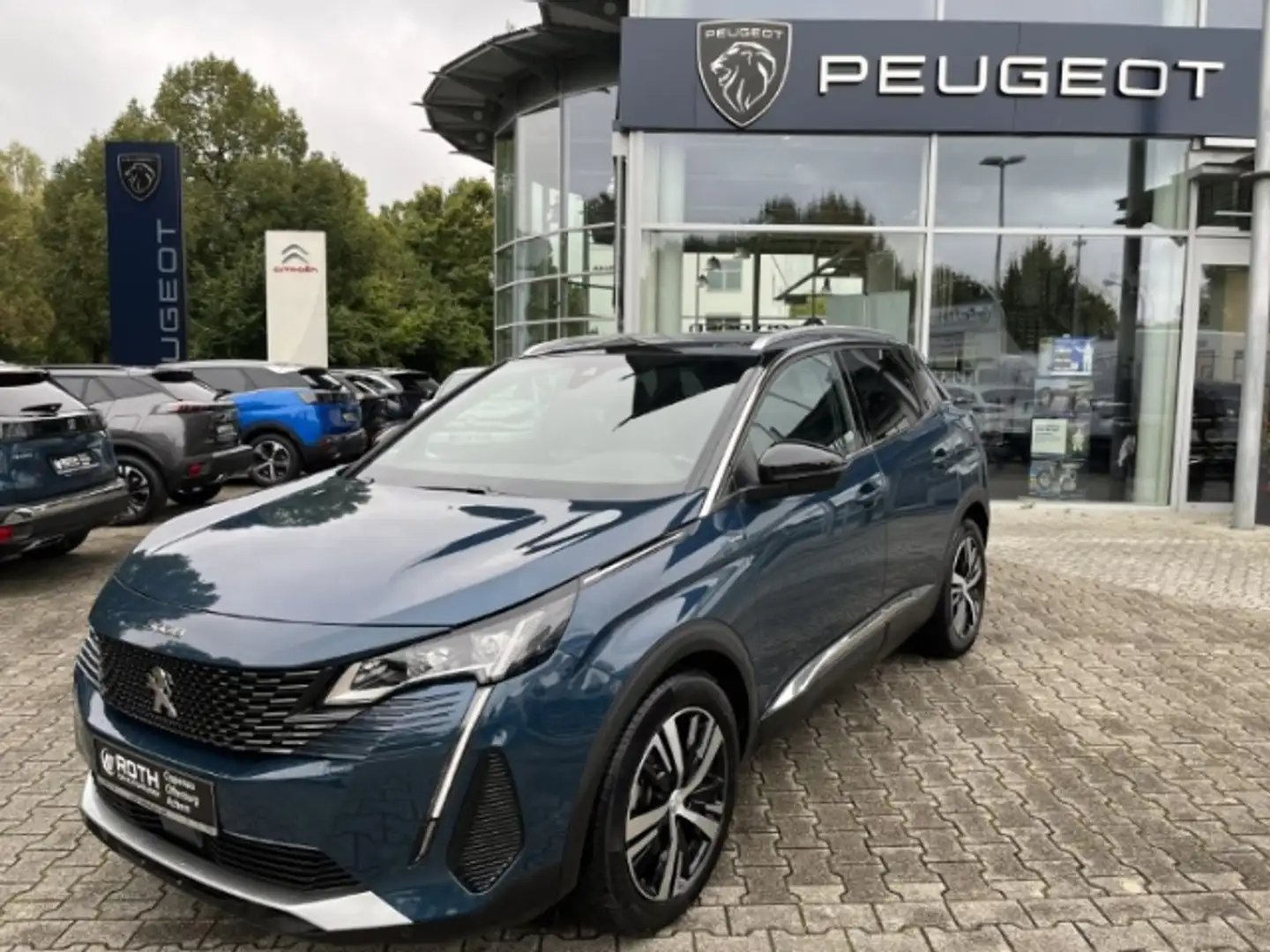 Peugeot 3008 1.6 Plug-In Hybrid 225 e-EAT8 GT Panodach Navi Bleu - 1