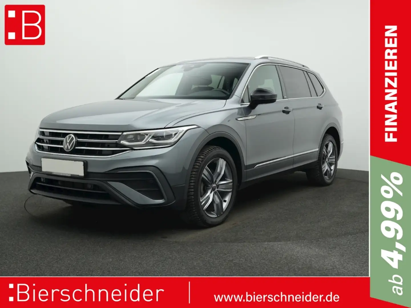 Volkswagen Tiguan Allspace 1.5 TSI DSG Move 7-SITZE AHK NAVI KAMERA Grau - 1