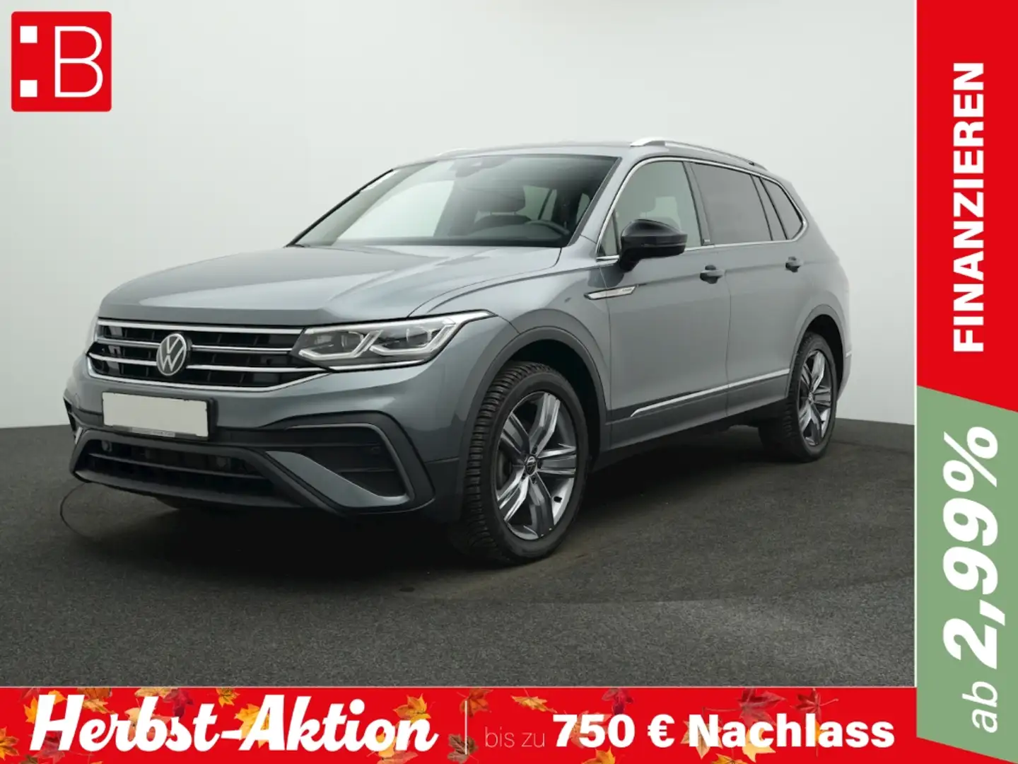 Volkswagen Tiguan Allspace 1.5 TSI DSG Move 7-SITZE AHK NAVI KAMERA Grau - 1
