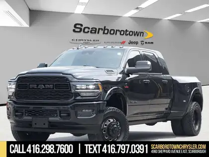 Black 2020 RAM 3500 Pickup Truck Four-Wheel Drive Automatic