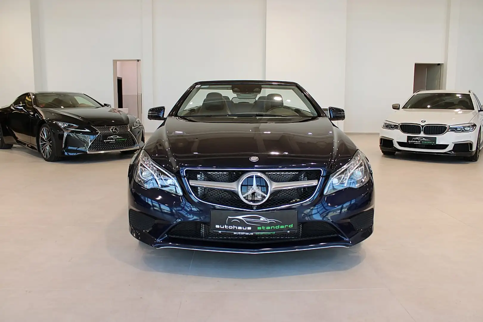 Mercedes-Benz E 400 Aut. Cabrio **Voll Ausstattung** Bleu - 2