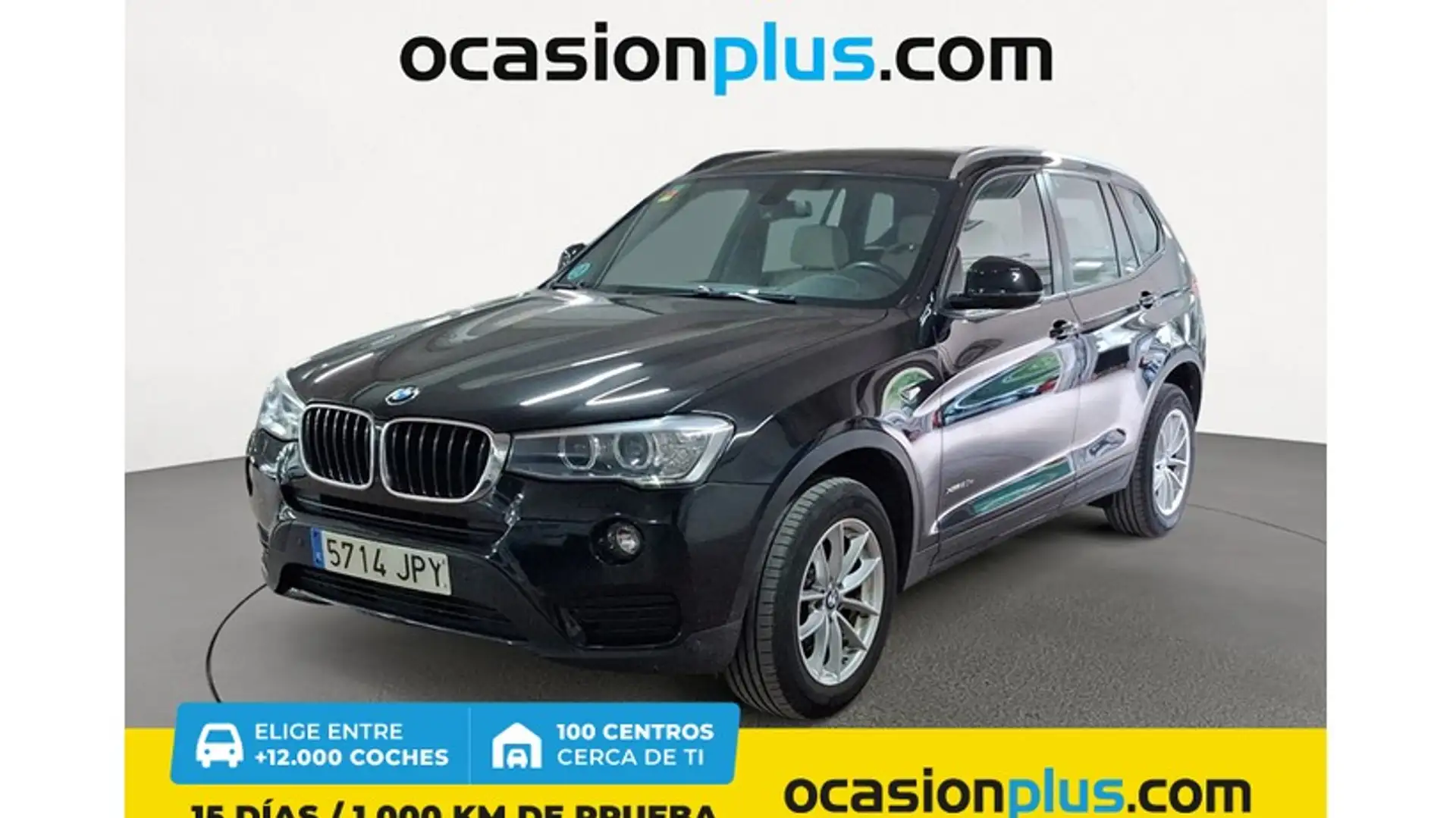 BMW X3 xDrive 20dA Negro - 1