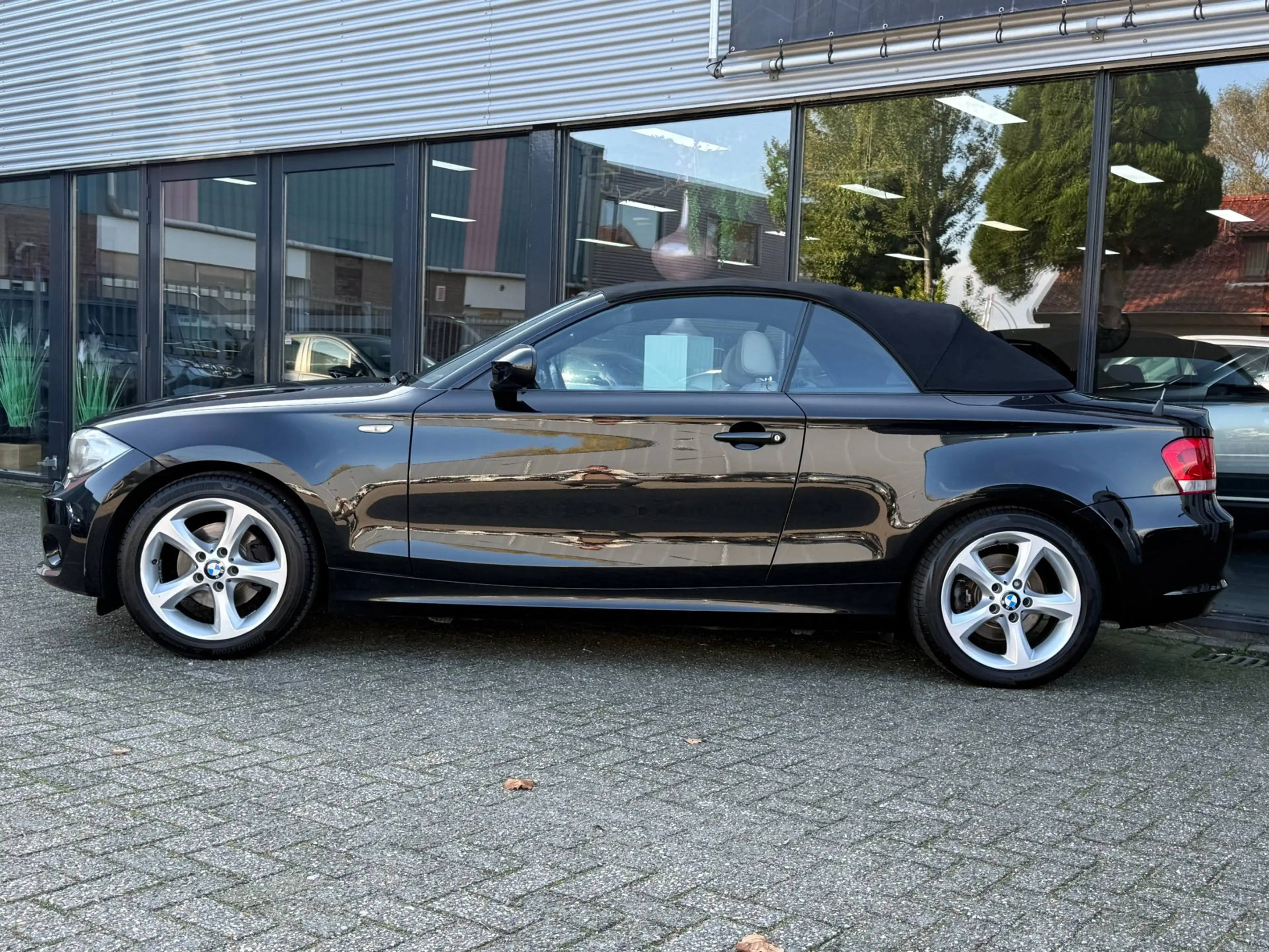 BMW 118 1-serie Cabrio 118i High Executive LEER/NAVI/STOEL — photo 4