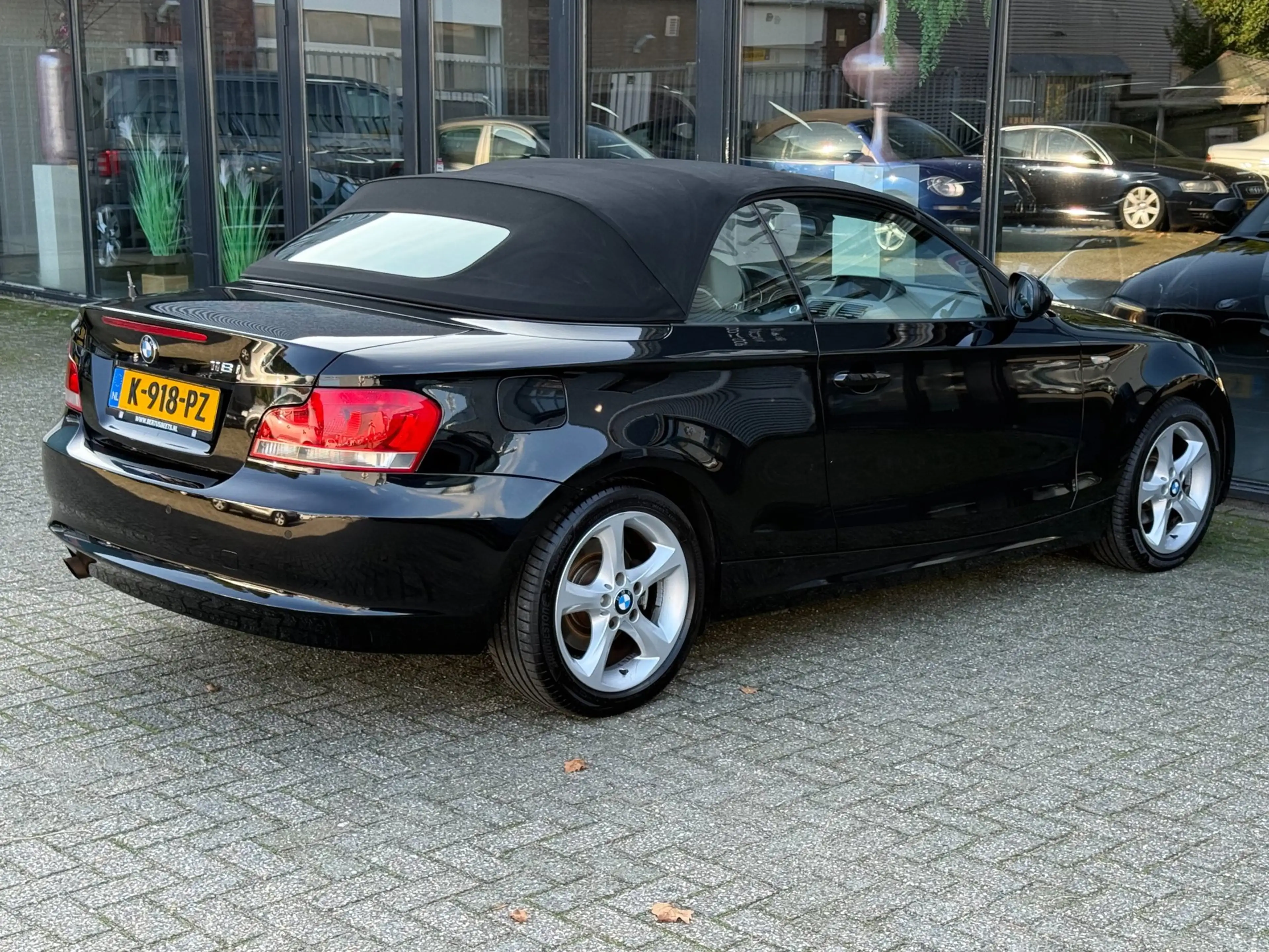 BMW 118 1-serie Cabrio 118i High Executive LEER/NAVI/STOEL — photo 11