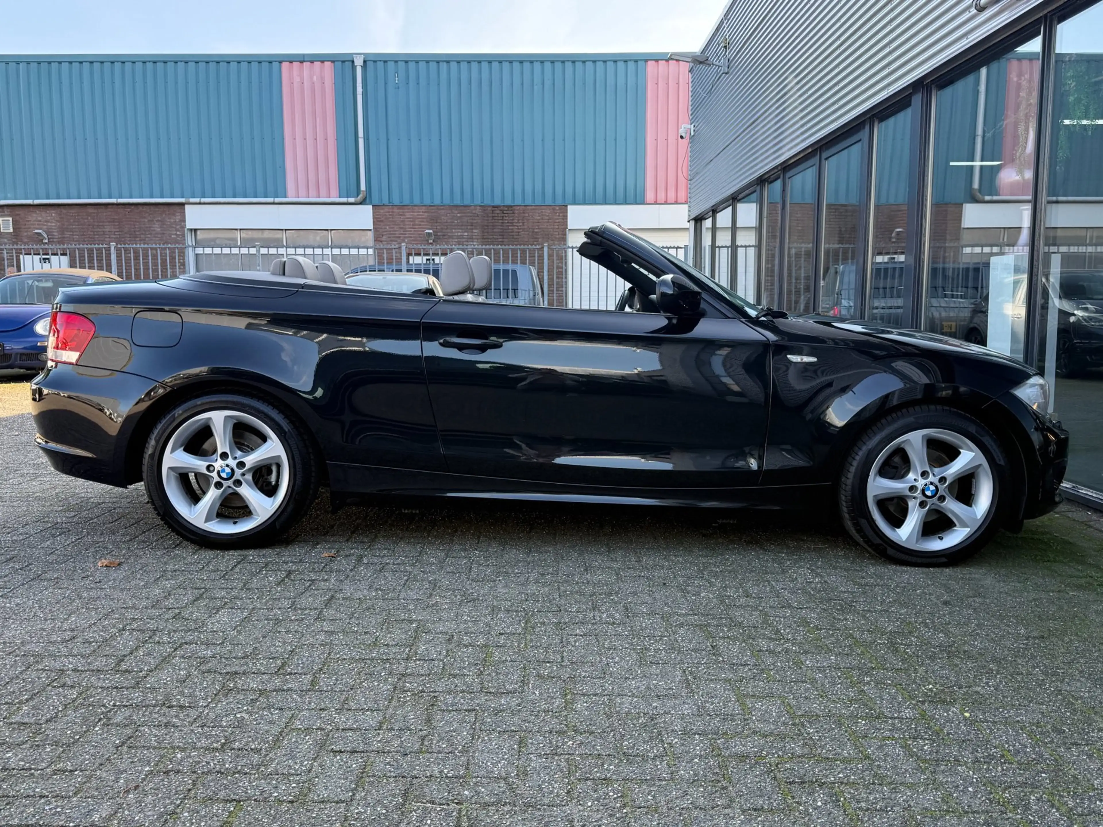 BMW 118 1-serie Cabrio 118i High Executive LEER/NAVI/STOEL — photo 12