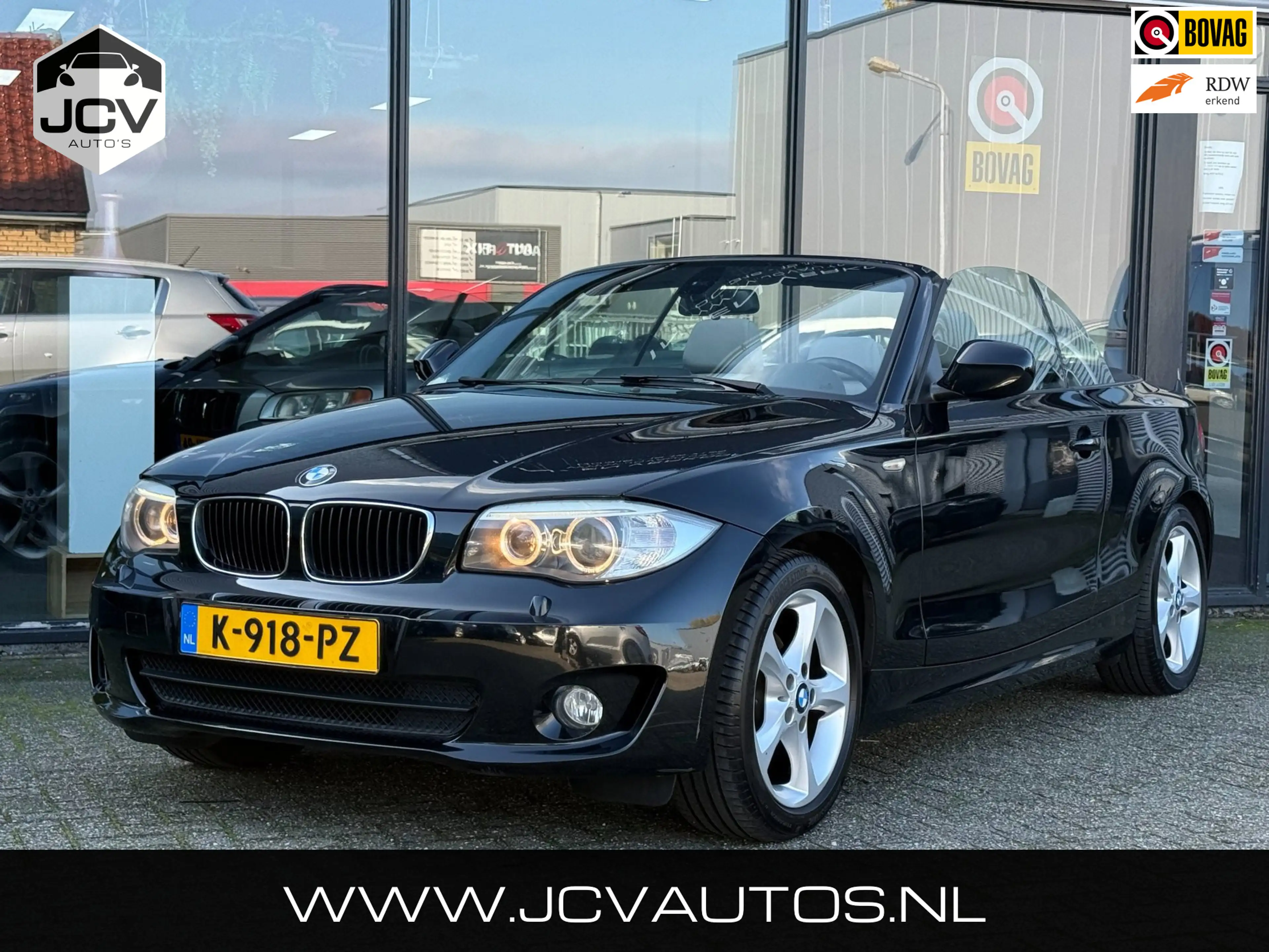BMW 118 1-serie Cabrio 118i High Executive LEER/NAVI/STOEL