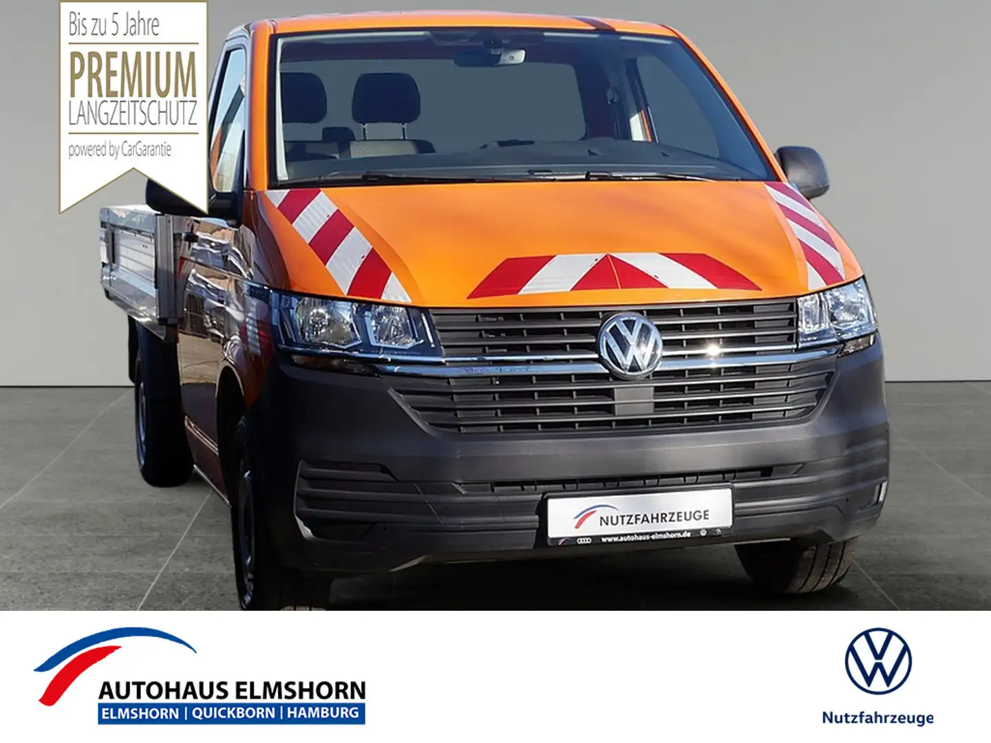 Volkswagen T6.1 Pritsche 2.0 TDI KLIMA AHK Oranje - 1