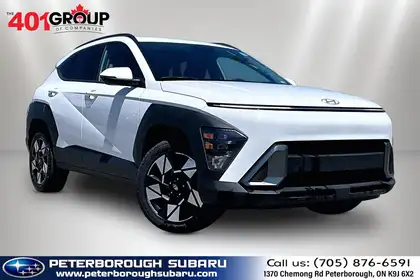 White 2024 Hyundai Kona Preferred AWD SUV / Crossover Continuously Variable Transmission