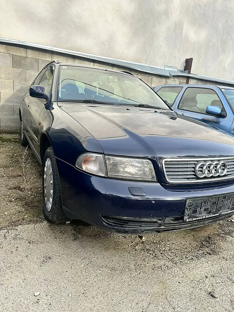 Audi A4 Avant 1,9 TDI Aut. Blau - 2