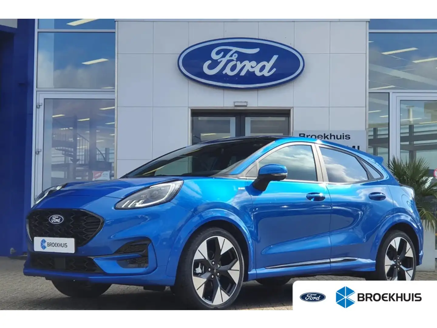Ford Puma 1.0 EcoBoost Hybrid ST-Line X Blauw - 1