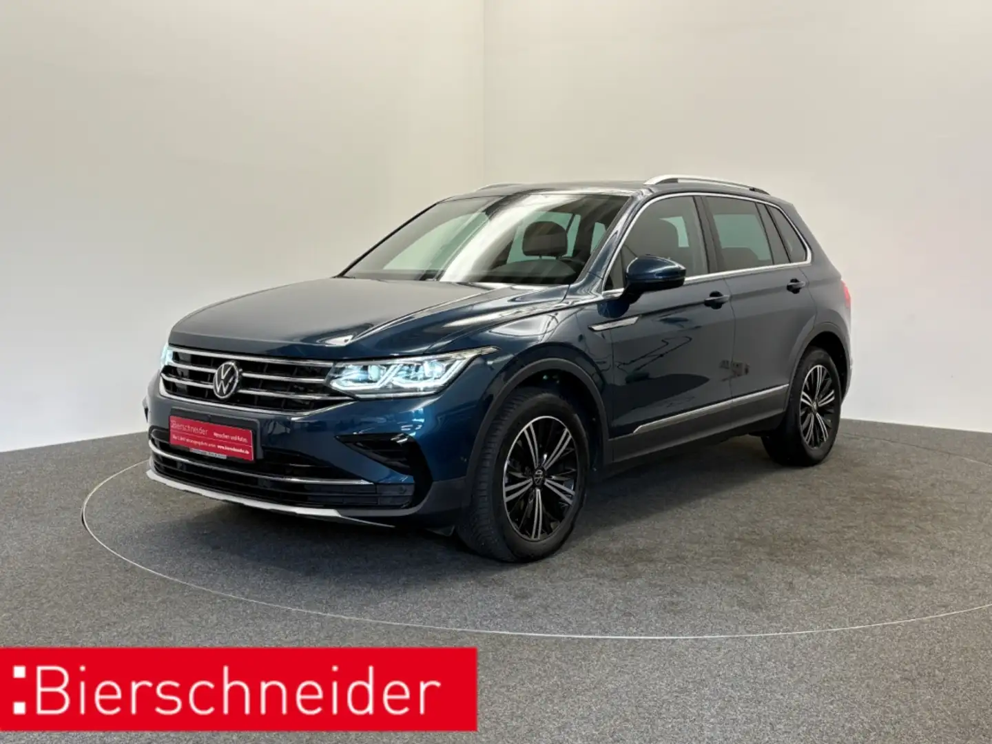 Volkswagen Tiguan 2.0 TDI 4Mo DSG Elegance IQ-LIGHT DIGITAL PRO SCHI Blau - 1