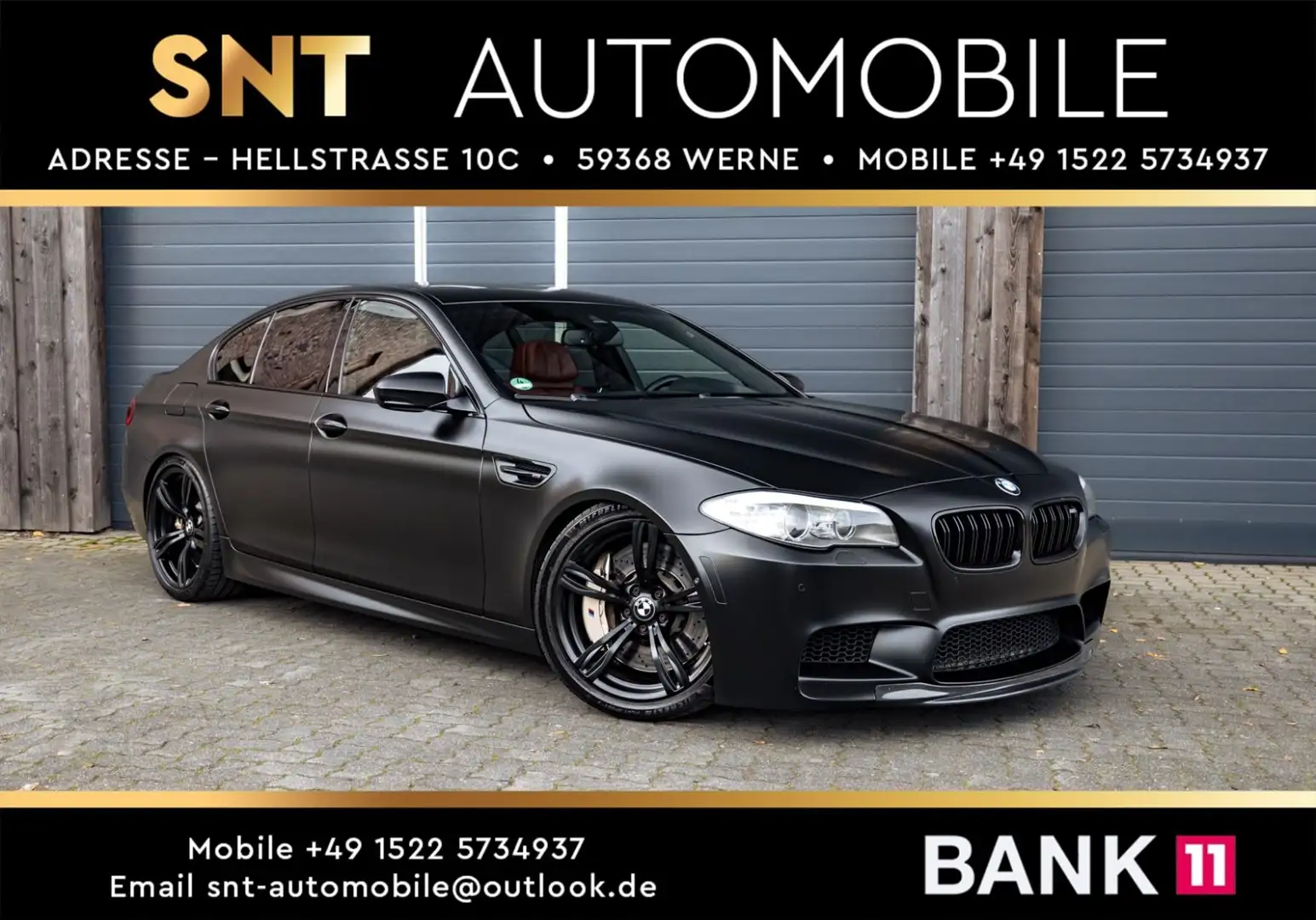 BMW M5 781-940 PS PureTurbos ArmaSpeed CSF Schwarz - 1
