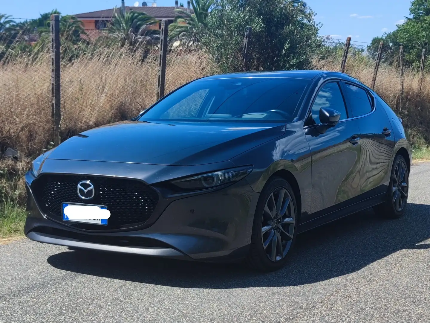 Mazda 3 3 IV 5 porte 5p 2.0 m-hybrid Exclusive 122cv Grigio - 1