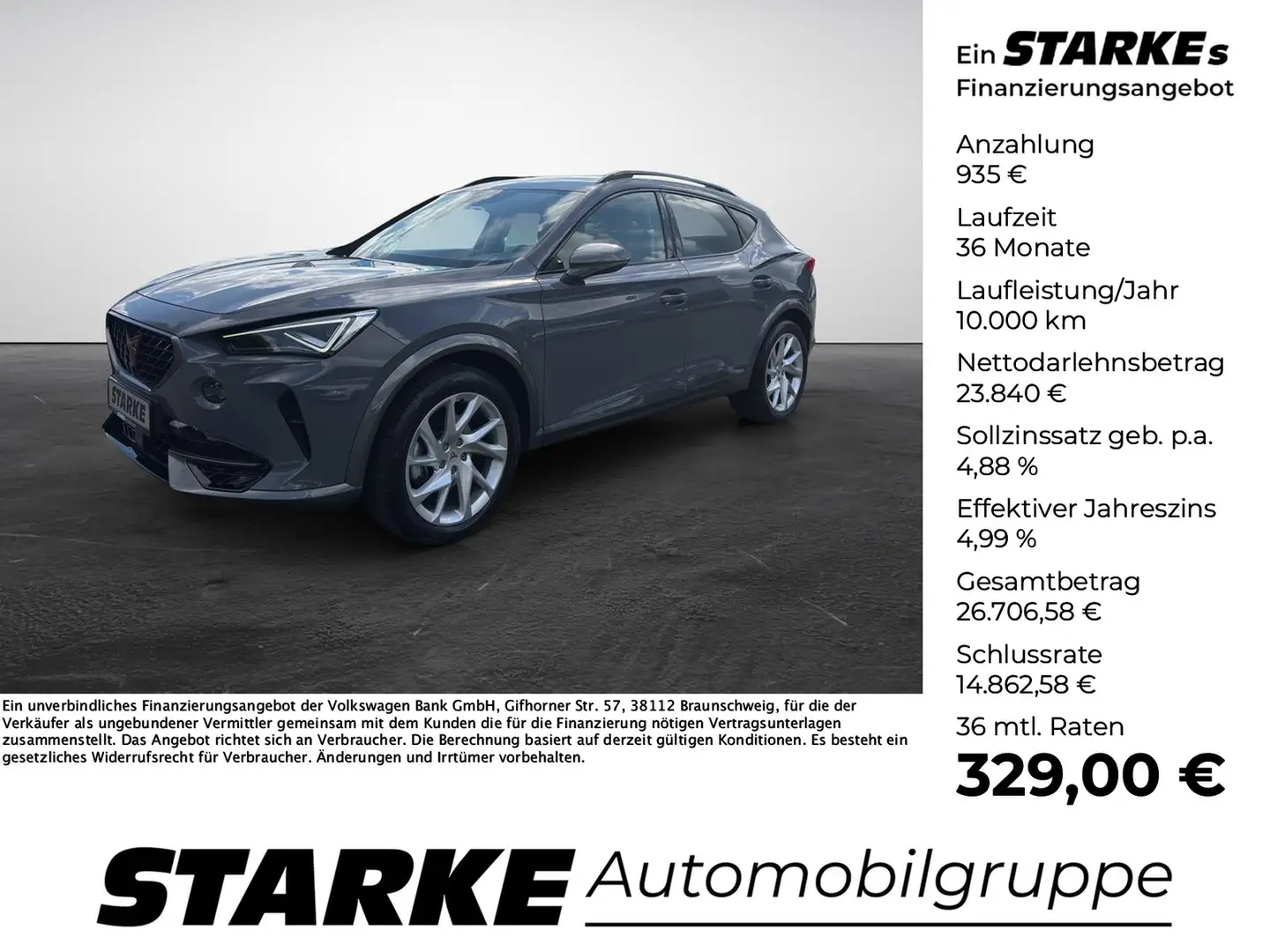 CUPRA Formentor 1.5 TSI DSG Grau - 1