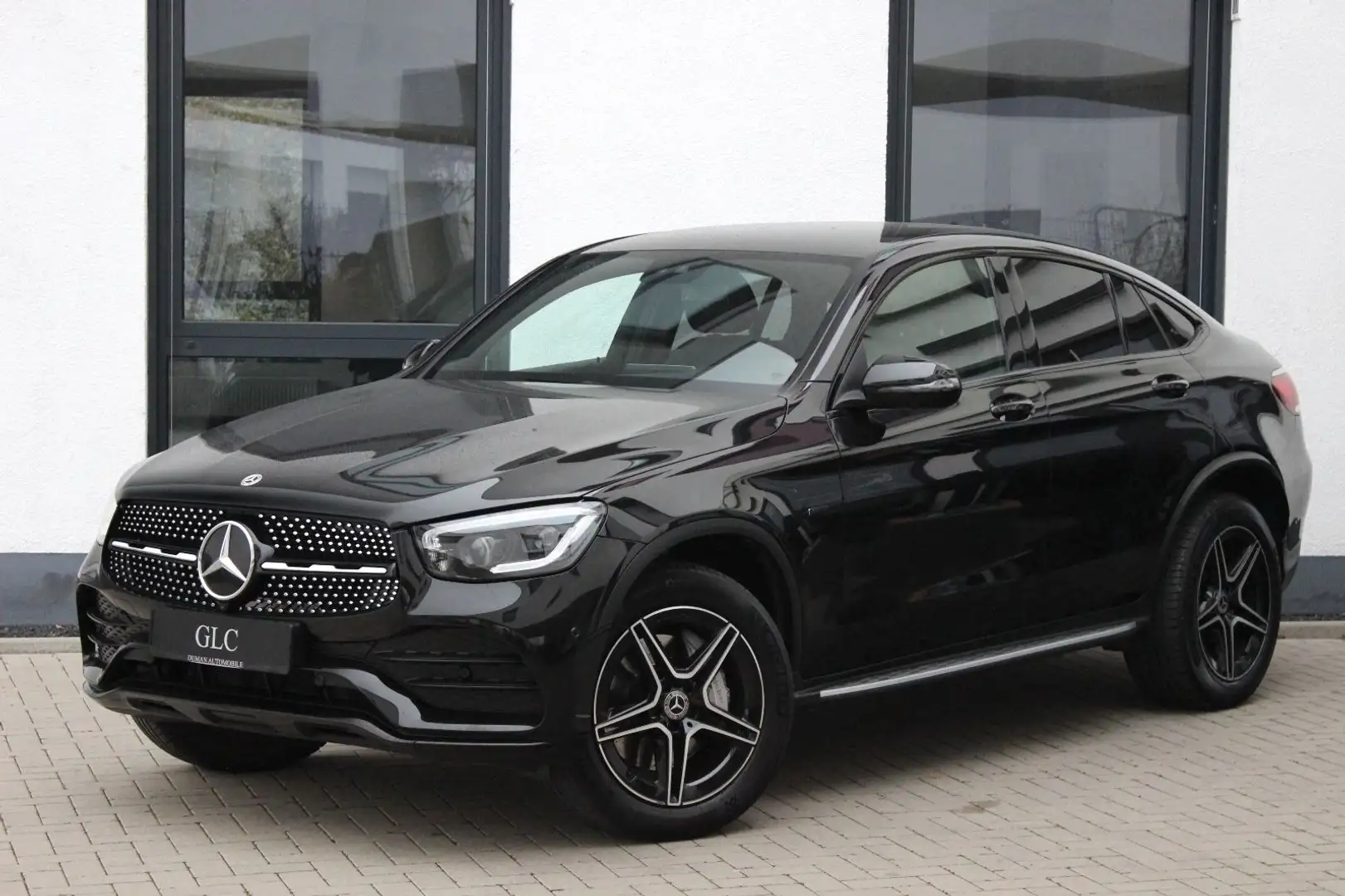 Mercedes-Benz GLC 300 de 4M 9G Coupe AMG-PAKET 360° Schwarz - 1