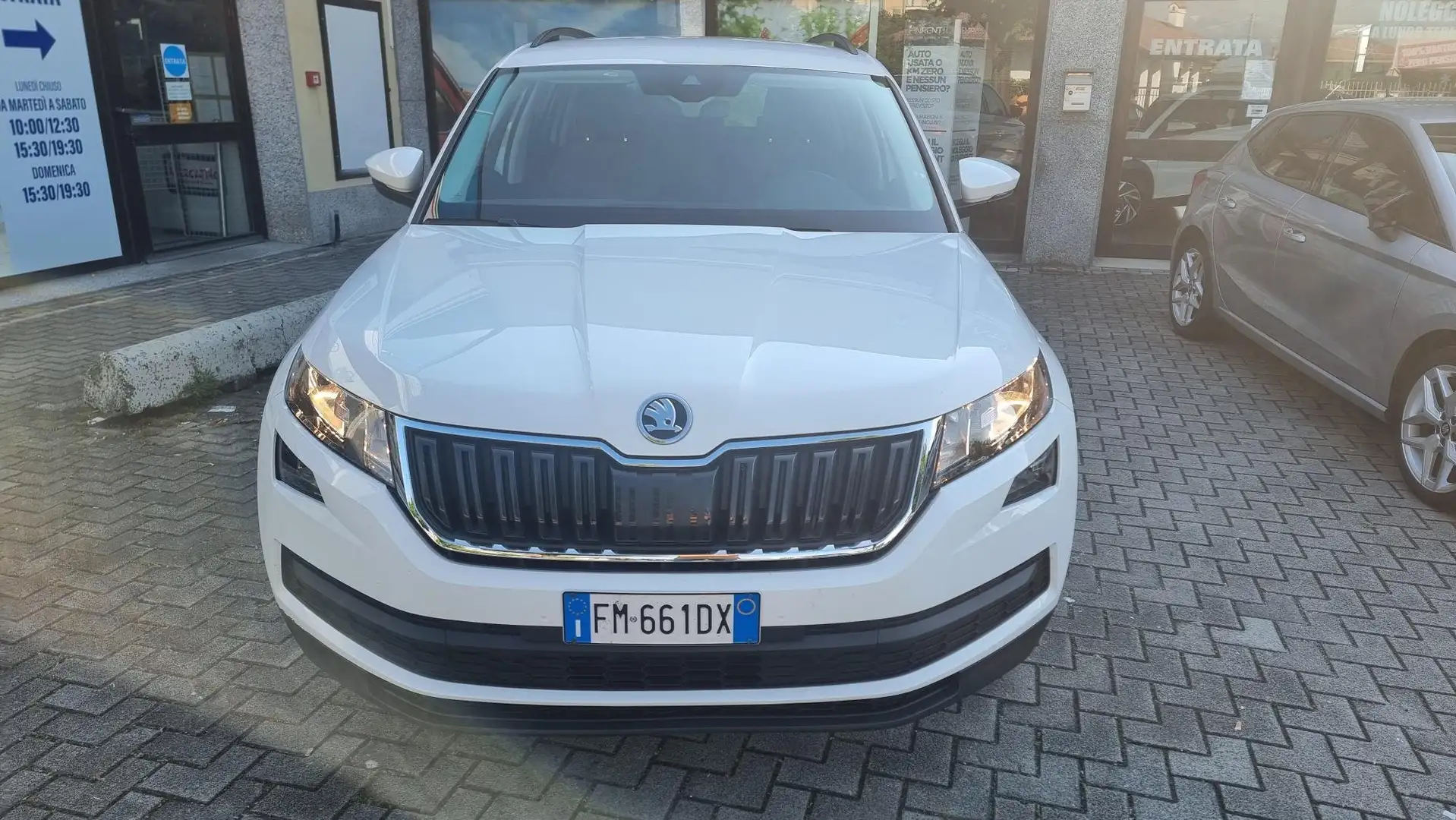 Skoda Kodiaq 2.0 tdi Ambition dsg Blanc - 1