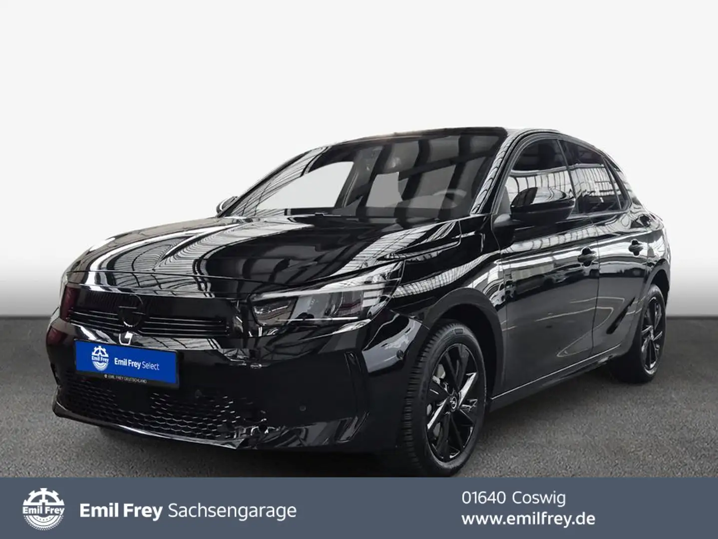 Opel Corsa 1.2 Direct Injection Turbo GS Navi PDC Schwarz - 1