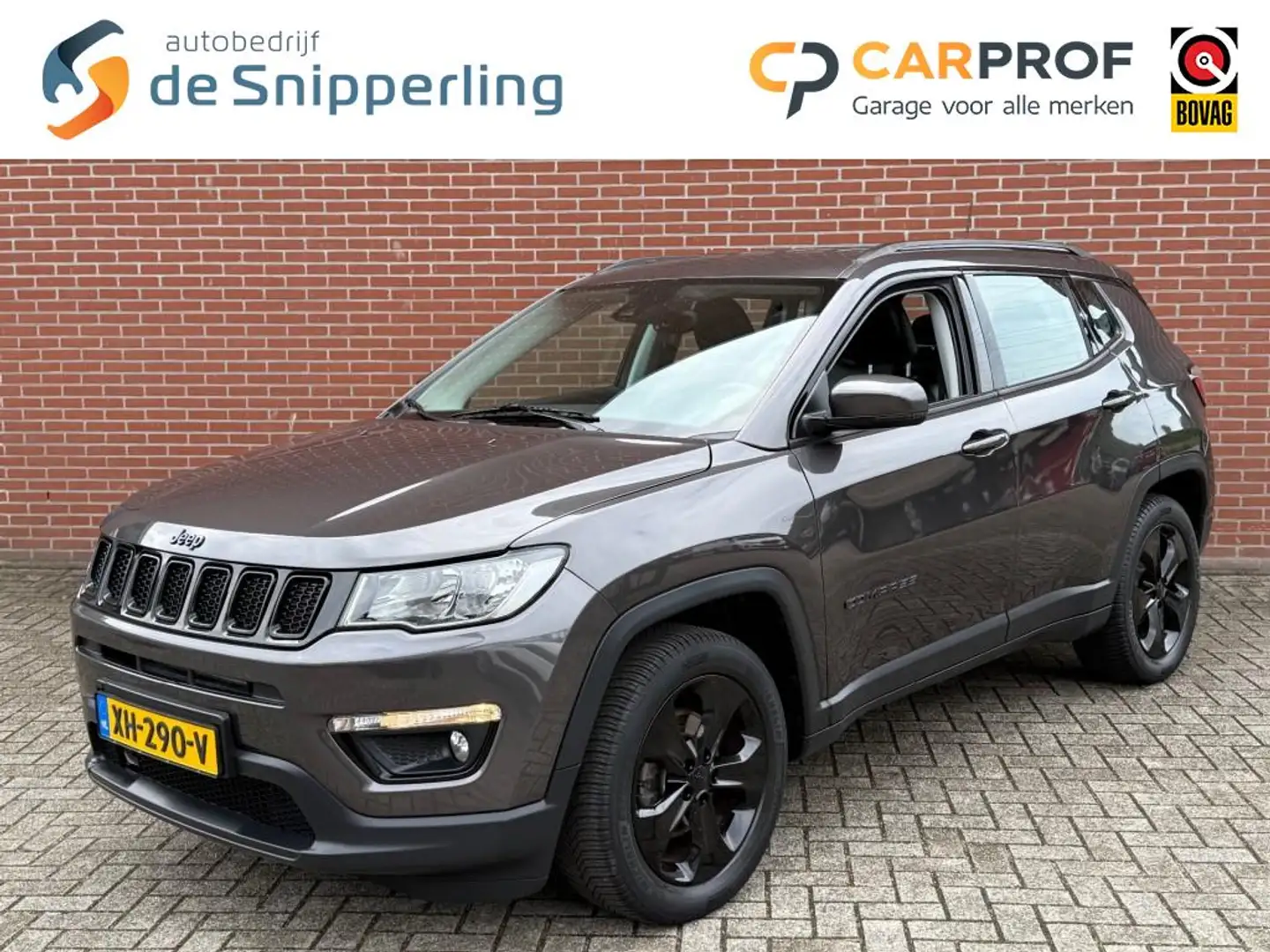 Jeep Compass 1.4 M.AIR NIGHT EAGLE NAVI CAMERA CLIMA CRUISE PDC Grijs - 1