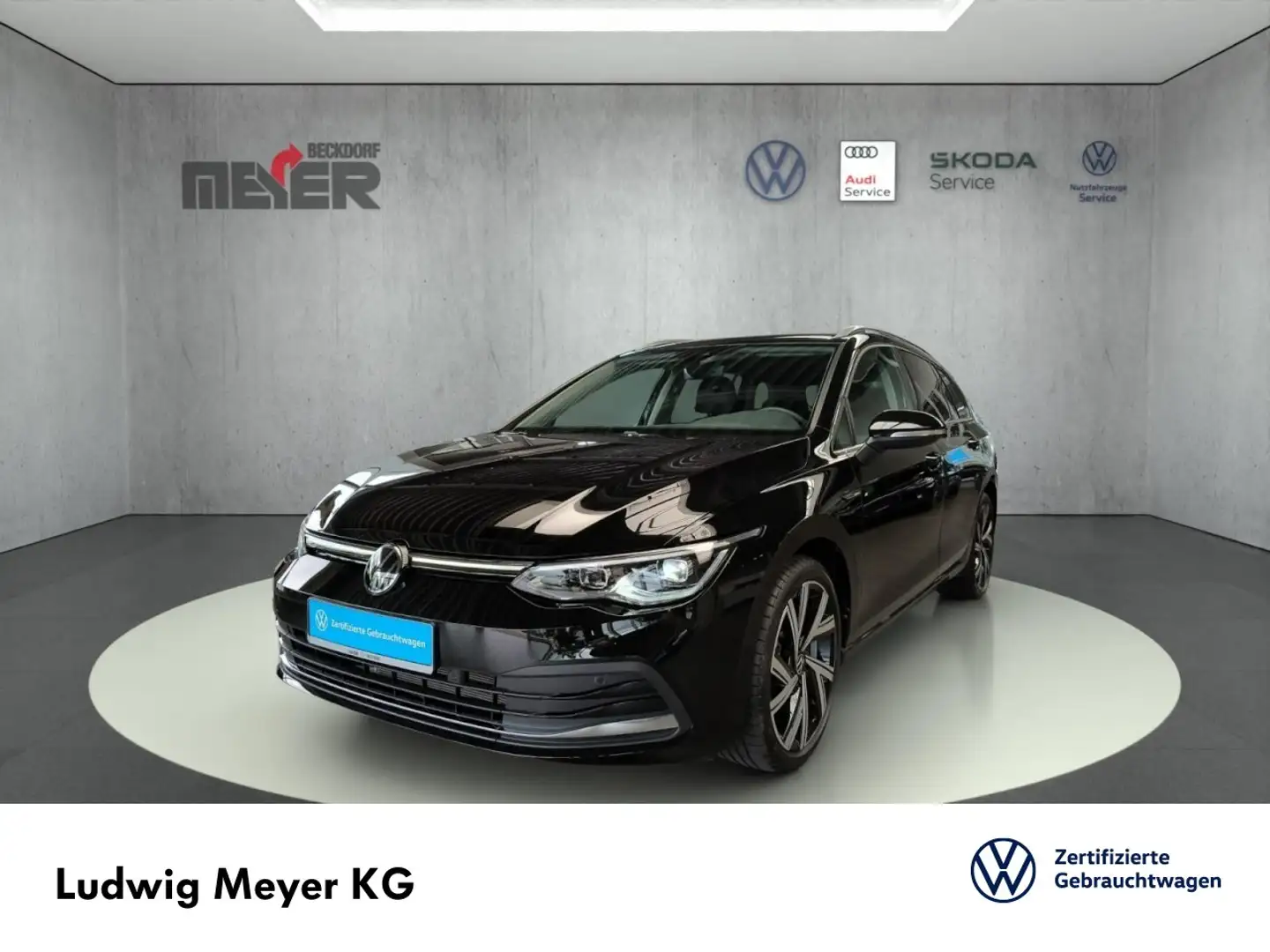 Volkswagen Golf Variant Style 1.5 TSI Klima Navi Einparkhilfe Sitzheizung Schwarz - 1