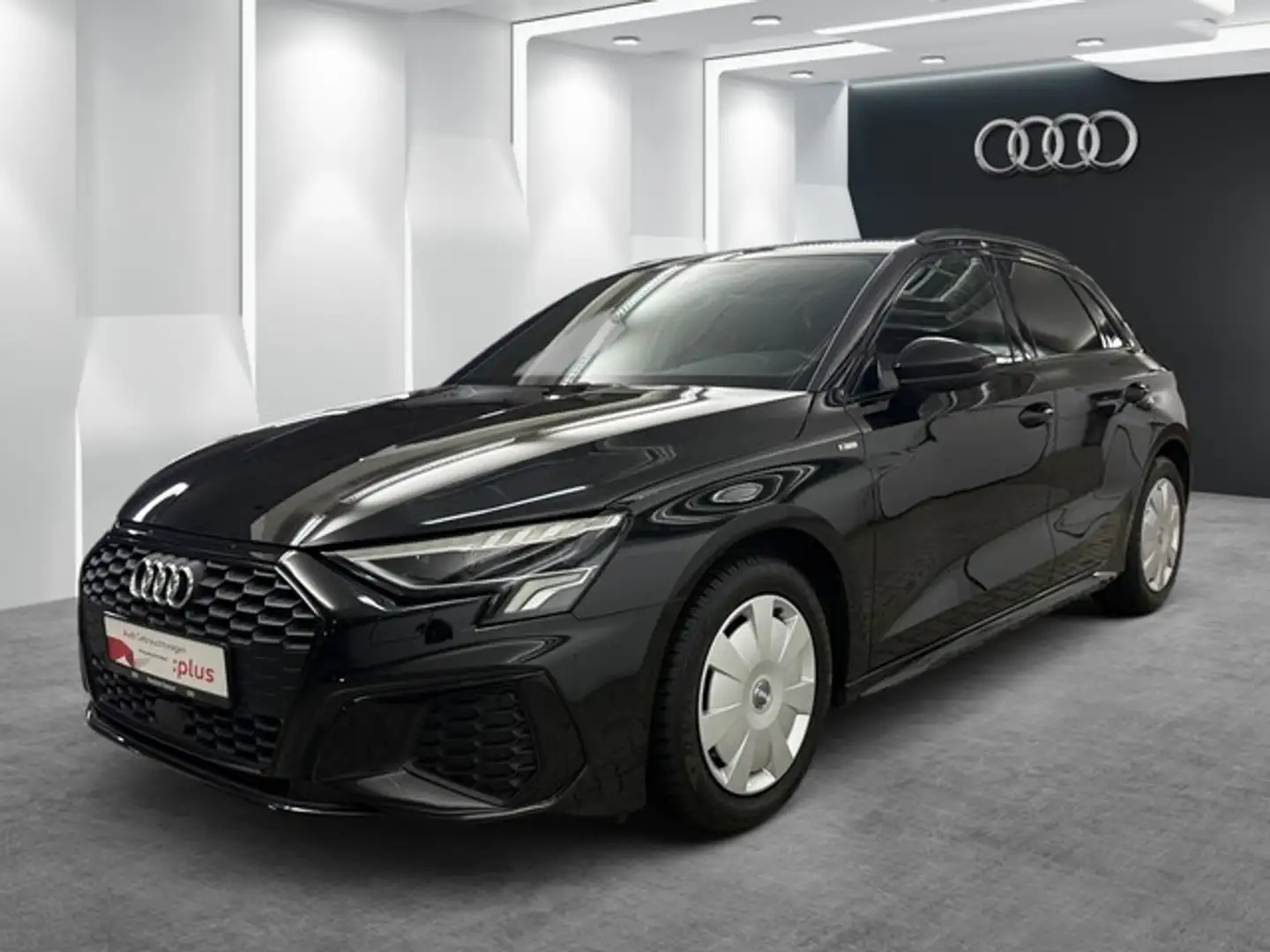 Audi A3 SB 30 TFSI 2x S LINE BUSINESSP LED OPT SCHW Negro - 2