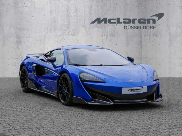 Imagine McLaren 600LT Coupé Vega Blue, Carbon Exterior Upgrade 1