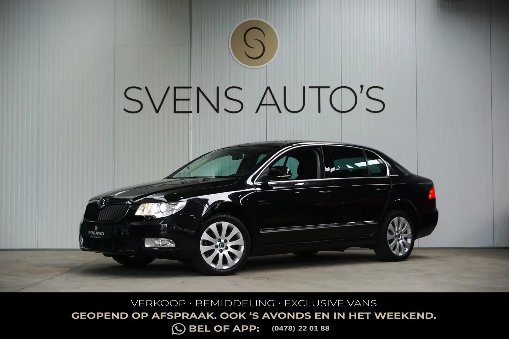 Skoda Superb 3.6 V6 FSI DSG 4x4 Youngtimer|Complete Historie|Xe Noir - 1