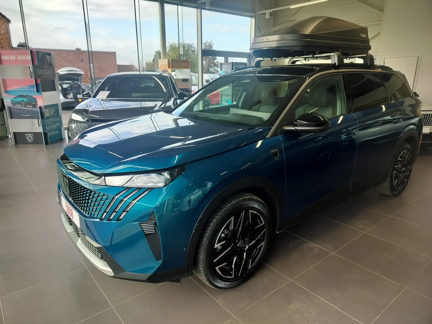 Peugeot 5008 5008 Hybrid 145 e-DSC6 GT Blauw - 1