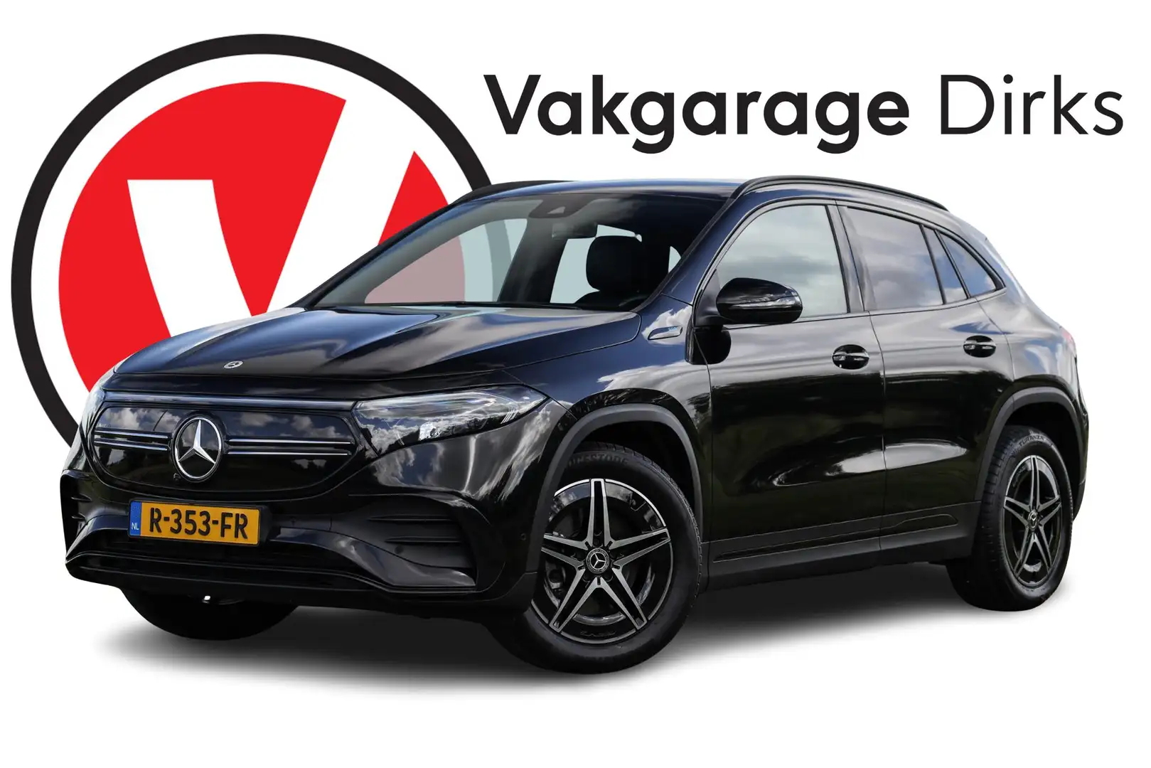 Mercedes-Benz EQA 250 AMG Night 67 kWh ✅ LED ✅ Leder ✅ Trekhaak Negro - 1