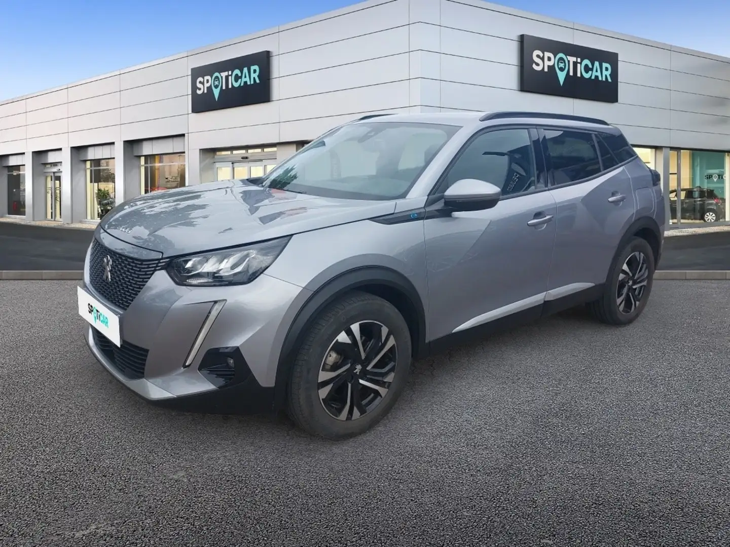 Peugeot e-2008 Allure 136 SOH 91% Finanzierung ab 1,99% Argent - 1