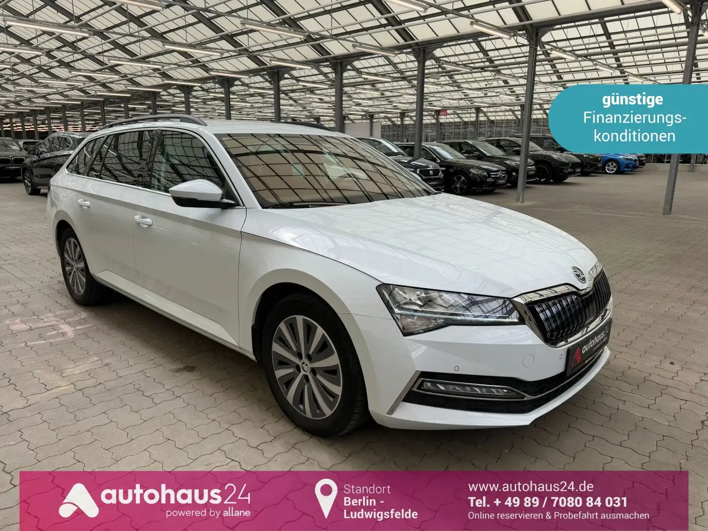 Skoda Superb Combi 1.4 TSI Ambition|DSG|AHK|ACC|LED Weiß - 1
