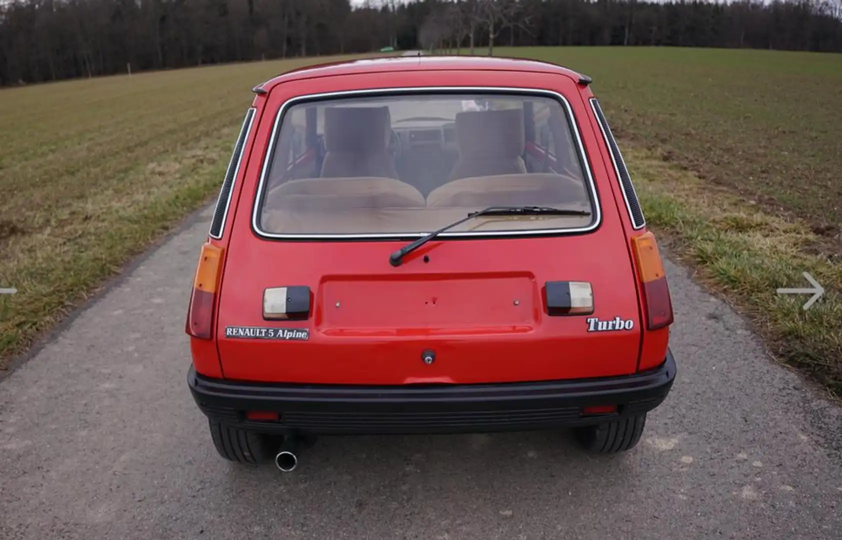 Renault R 5 R5 Turbo Rojo - 2