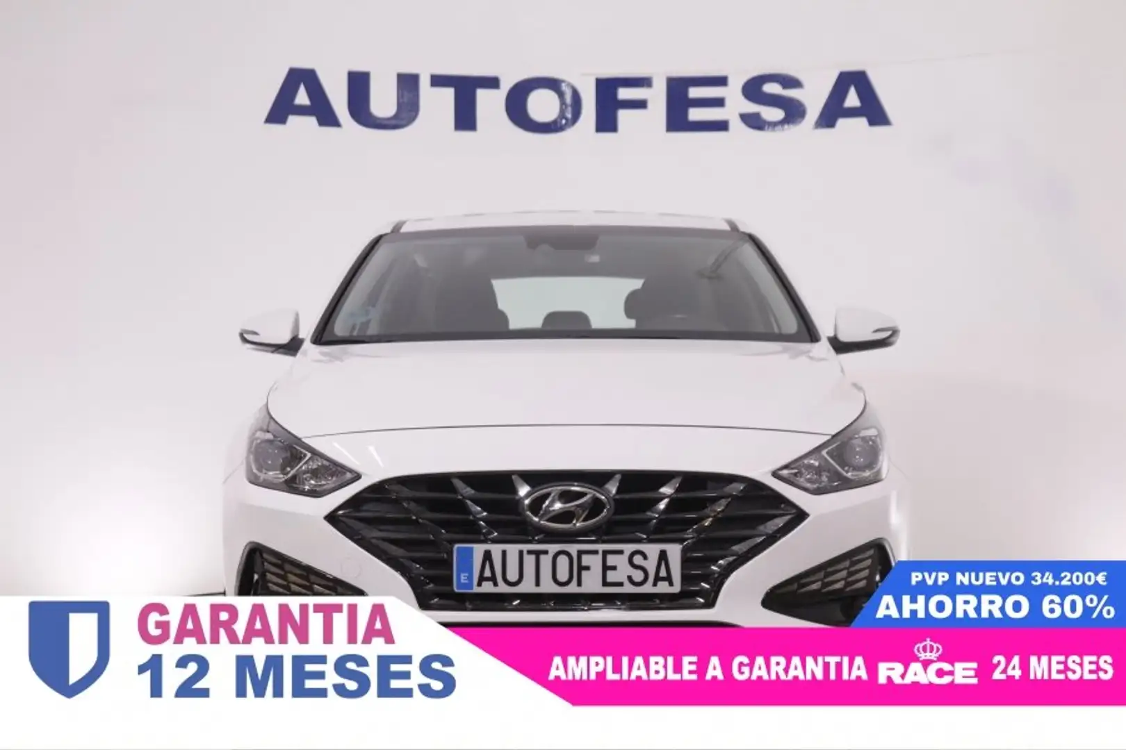 Hyundai i30 1.5 DPI KLASS SLX 110CV 5P # IVA DEDUCIBLE, PARKTR Blanco - 2